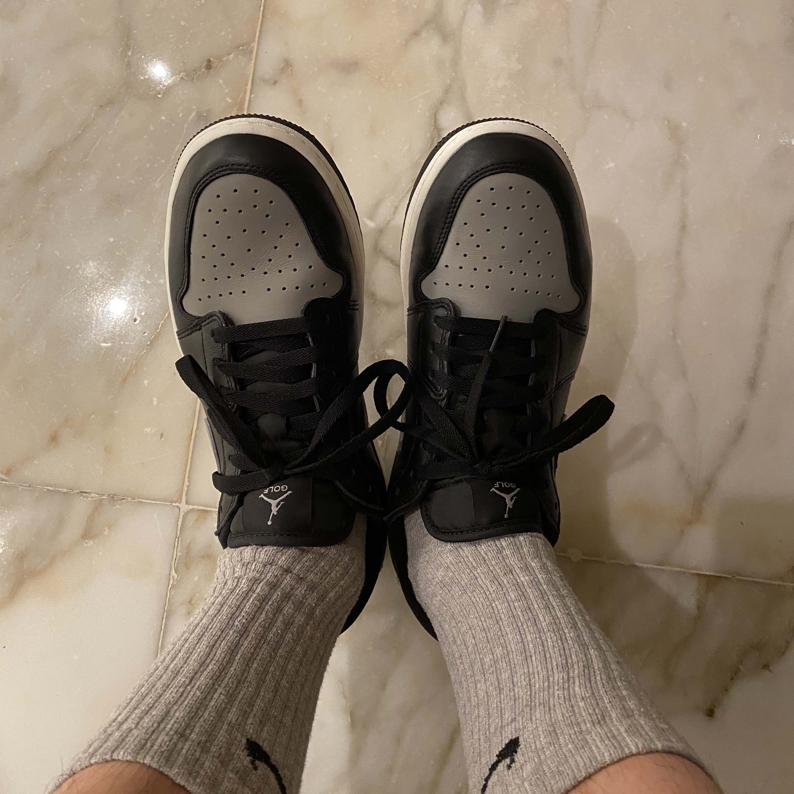 Jordan 1 Low Golf Shadow 착용 스타일