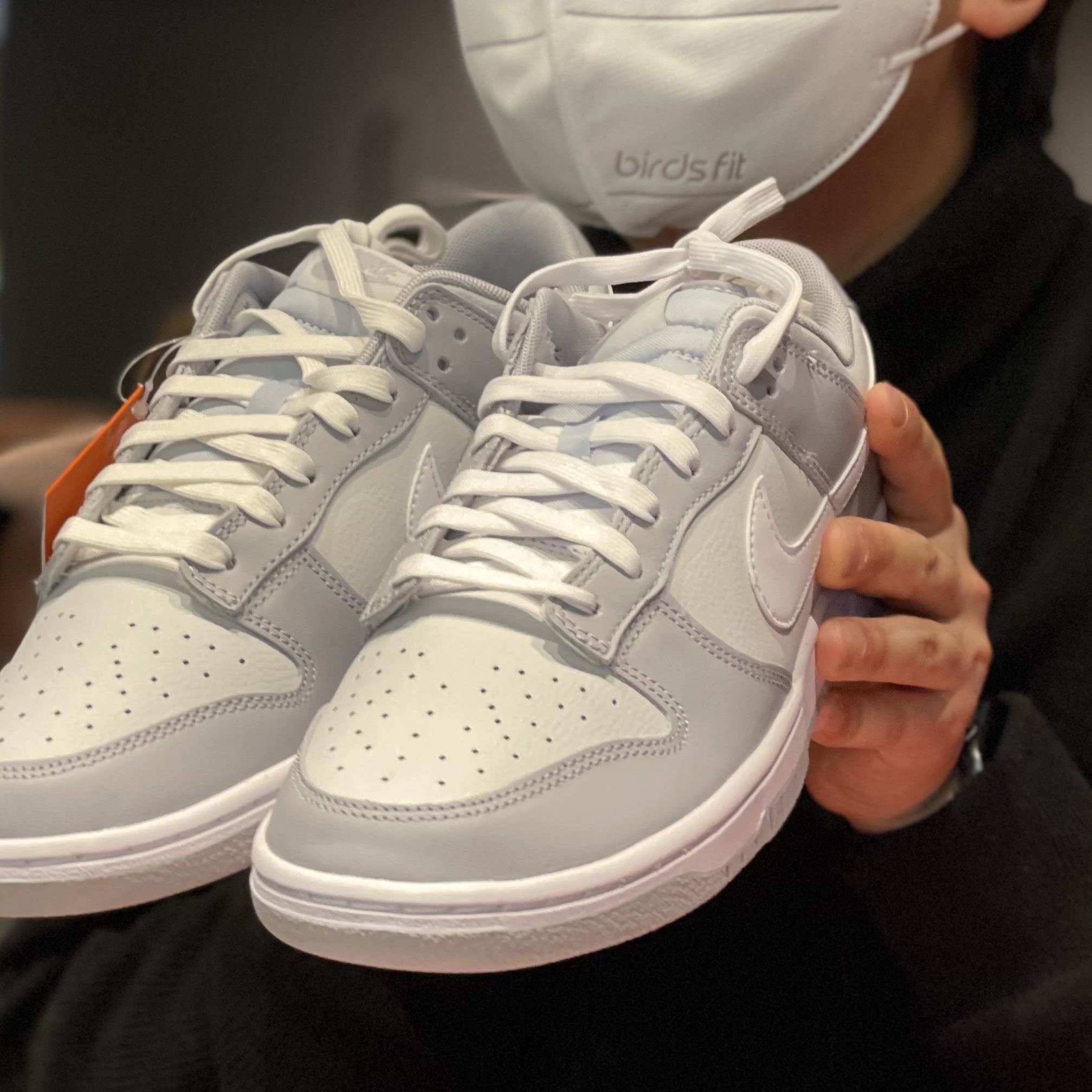 Nike Dunk Low Retro Wolf Grey 착용 스타일