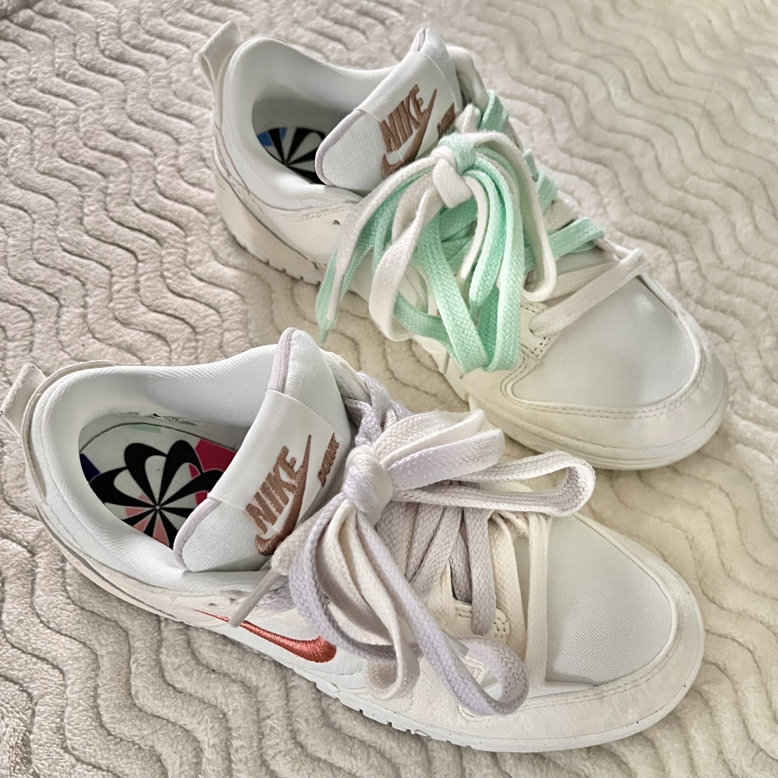 (W) Nike Dunk Low Disrupt 2 Pale Ivory Sail 착용 스타일 - 2