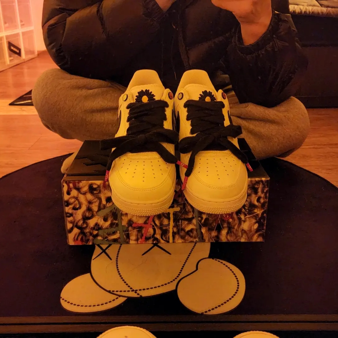 Nike x Peaceminusone Air Force 1 Low Para-Noise 2.0 착용 스타일 - 2