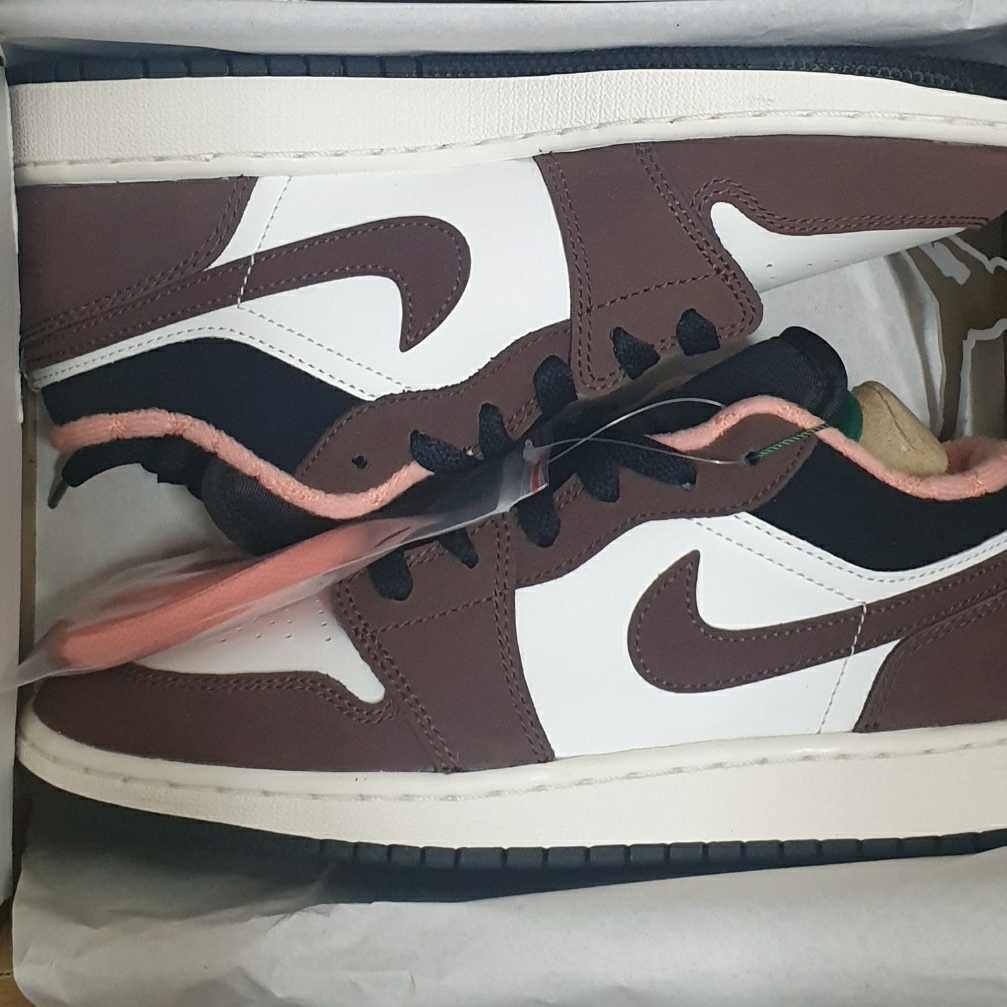 (GS) Jordan 1 Low SE Chocolate Bliss 착용 스타일