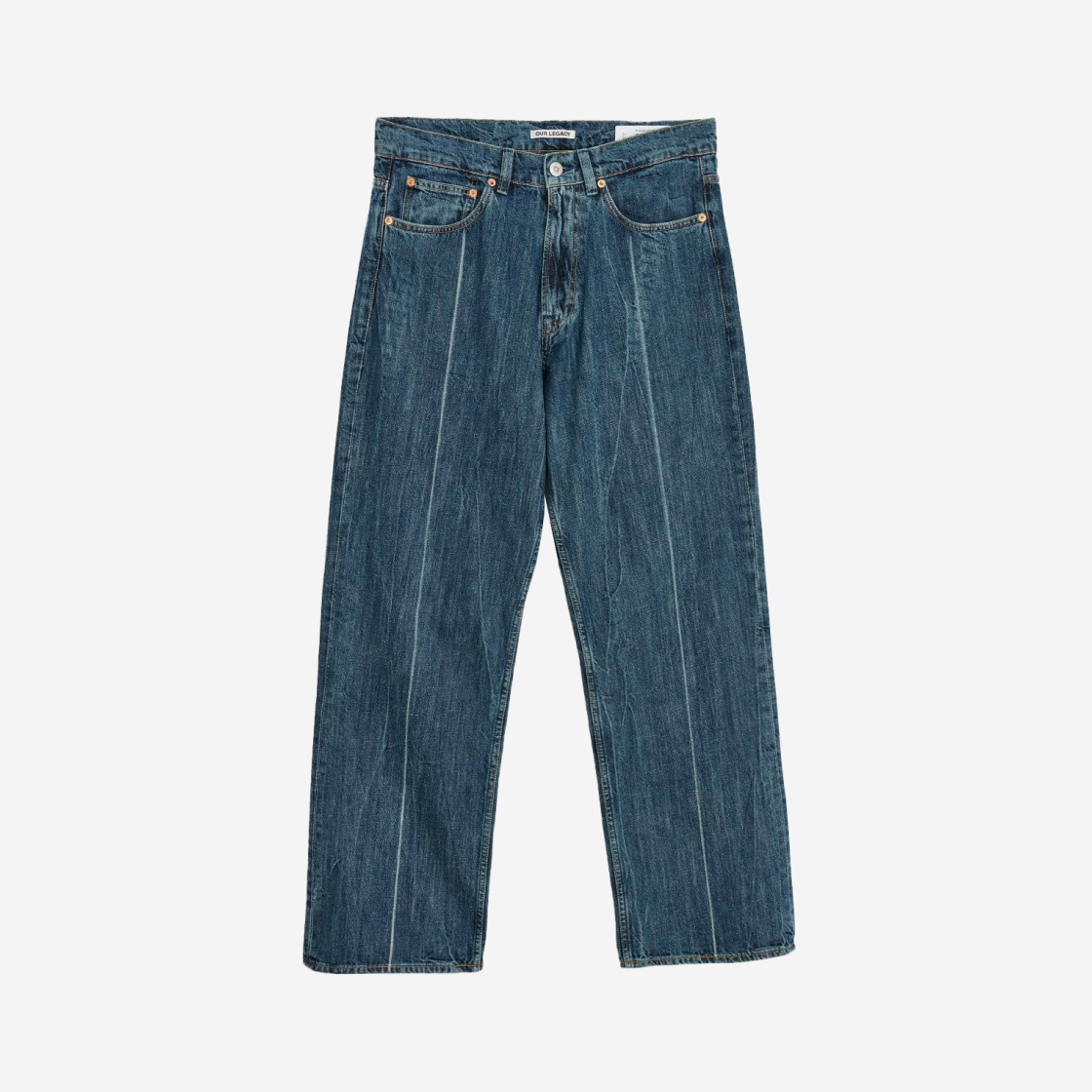 M4215TWB Our Legacy Third Cut Worn Blue Nep