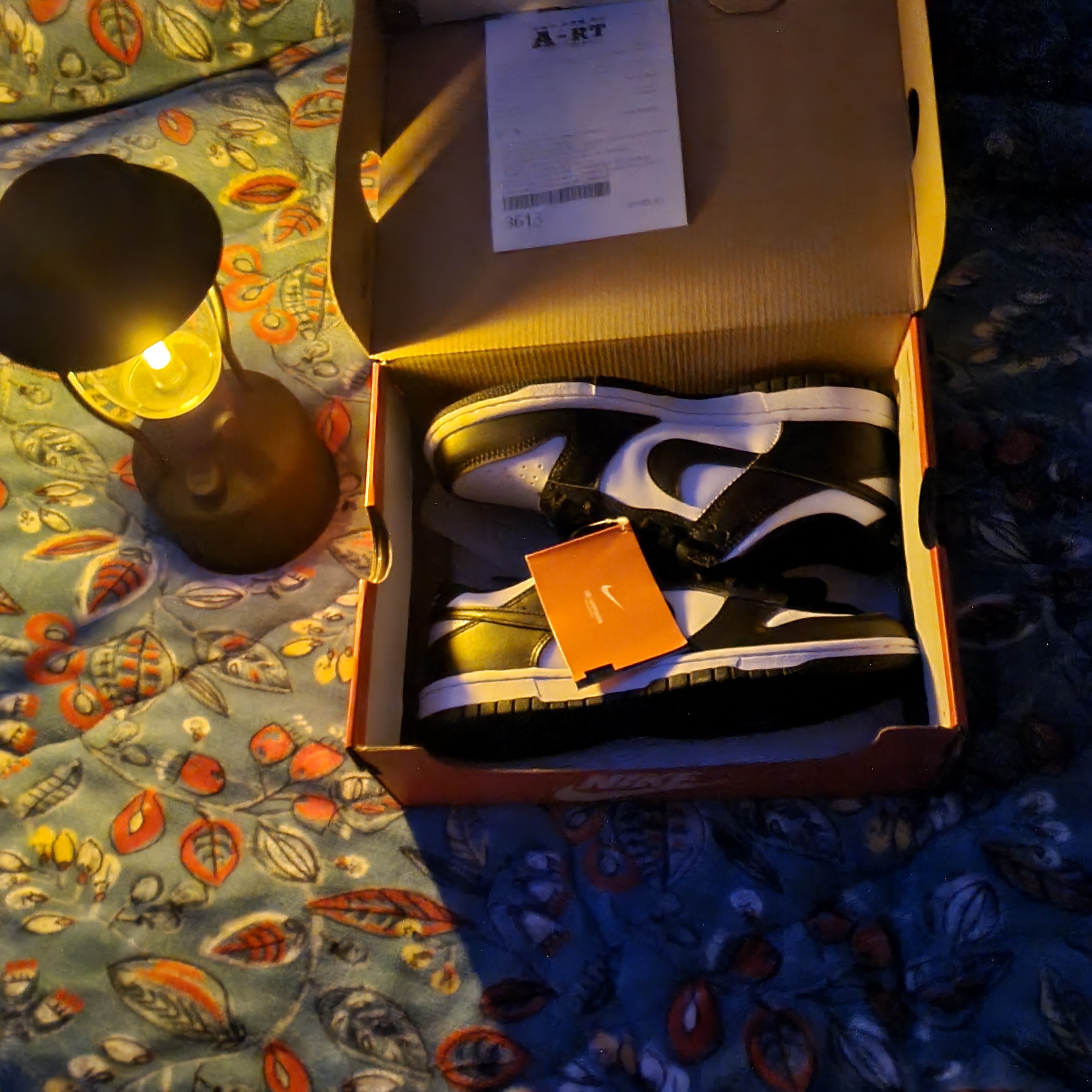 (GS) Nike Dunk Low Black, Starbucks Summer Night Singing Lantern Cold Blac (Korean Ver.) 착용 스타일 - 1