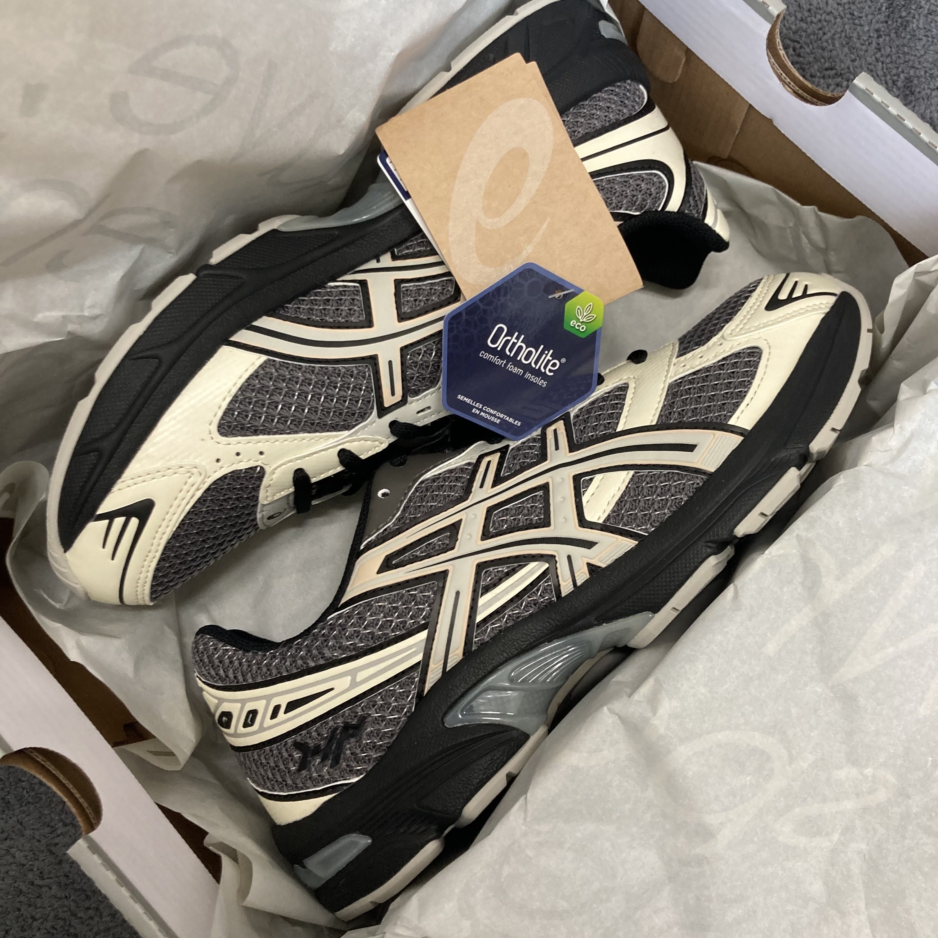 Asics x I4P Gel-1130 Mink Glacier Grey 착용 스타일 - 1
