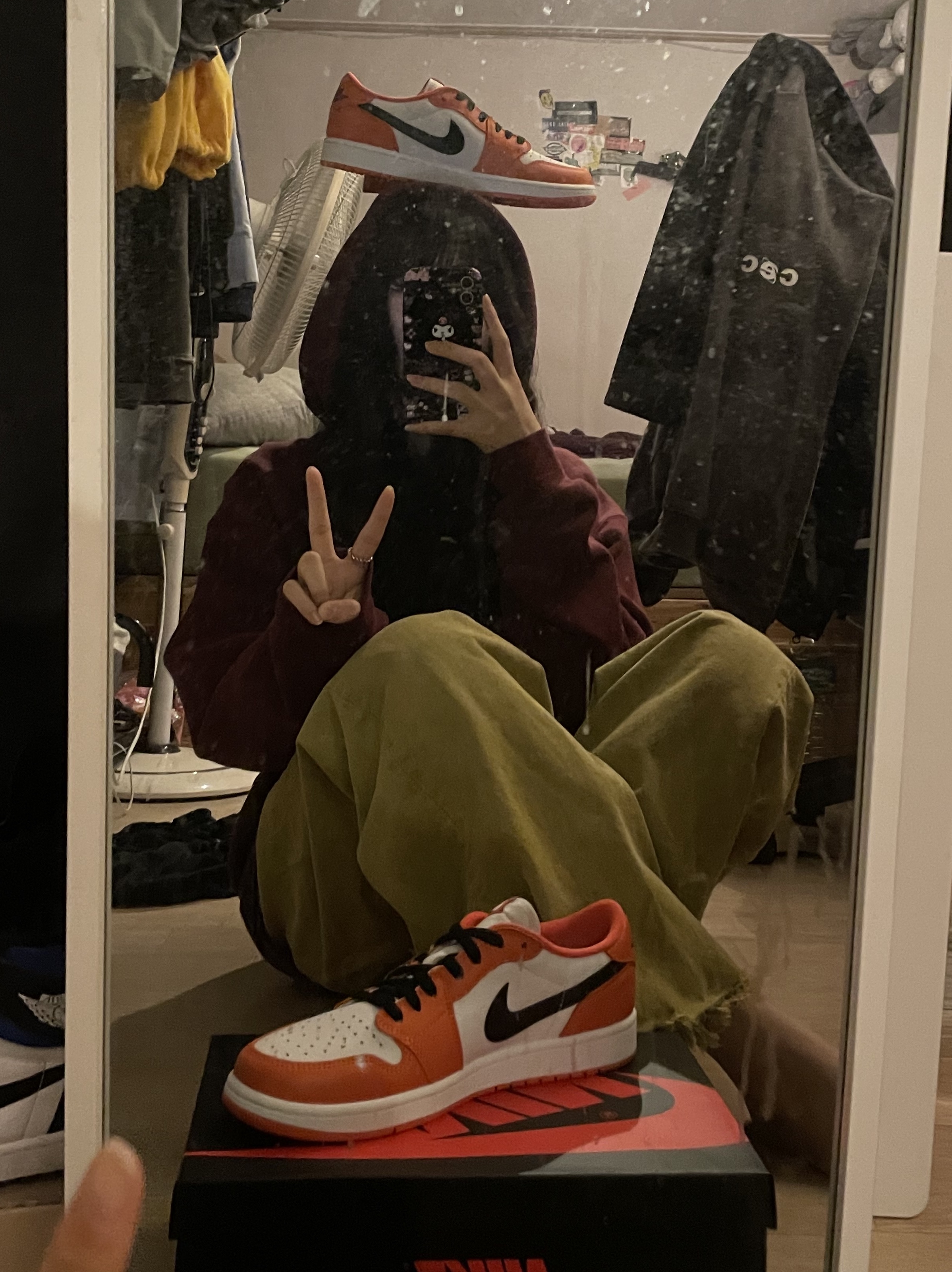 Jordan 1 Low OG Starfish 착용 스타일 - 2