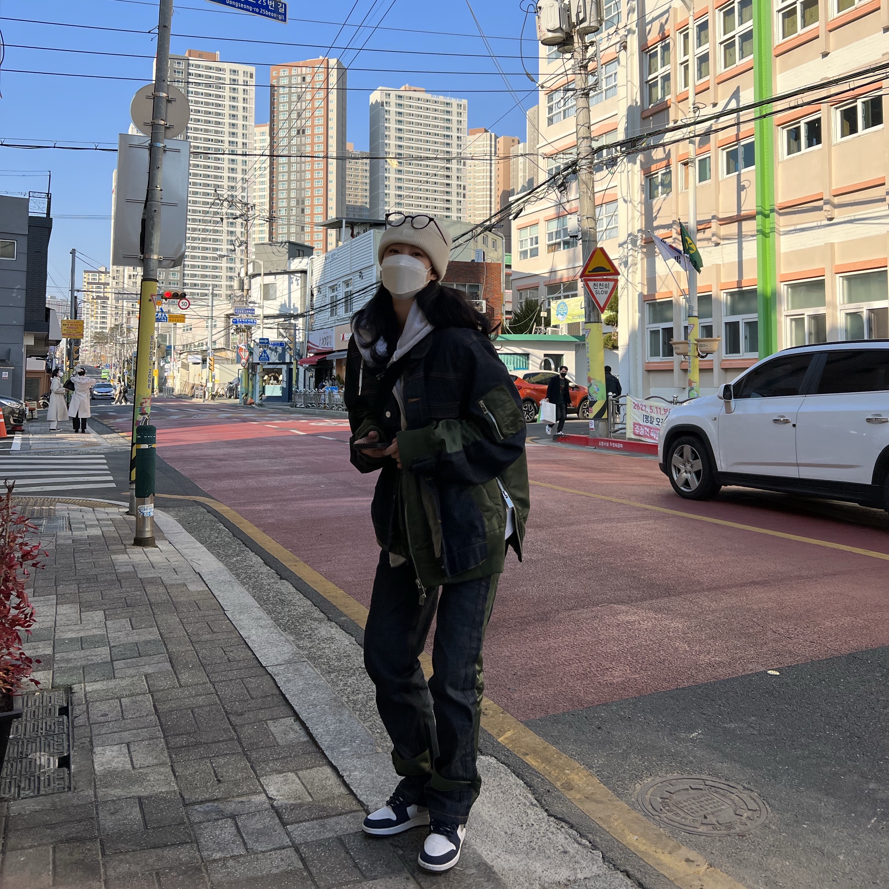(GS) Jordan 1 Retro High OG CO.JP Midnight Navy 착용 스타일