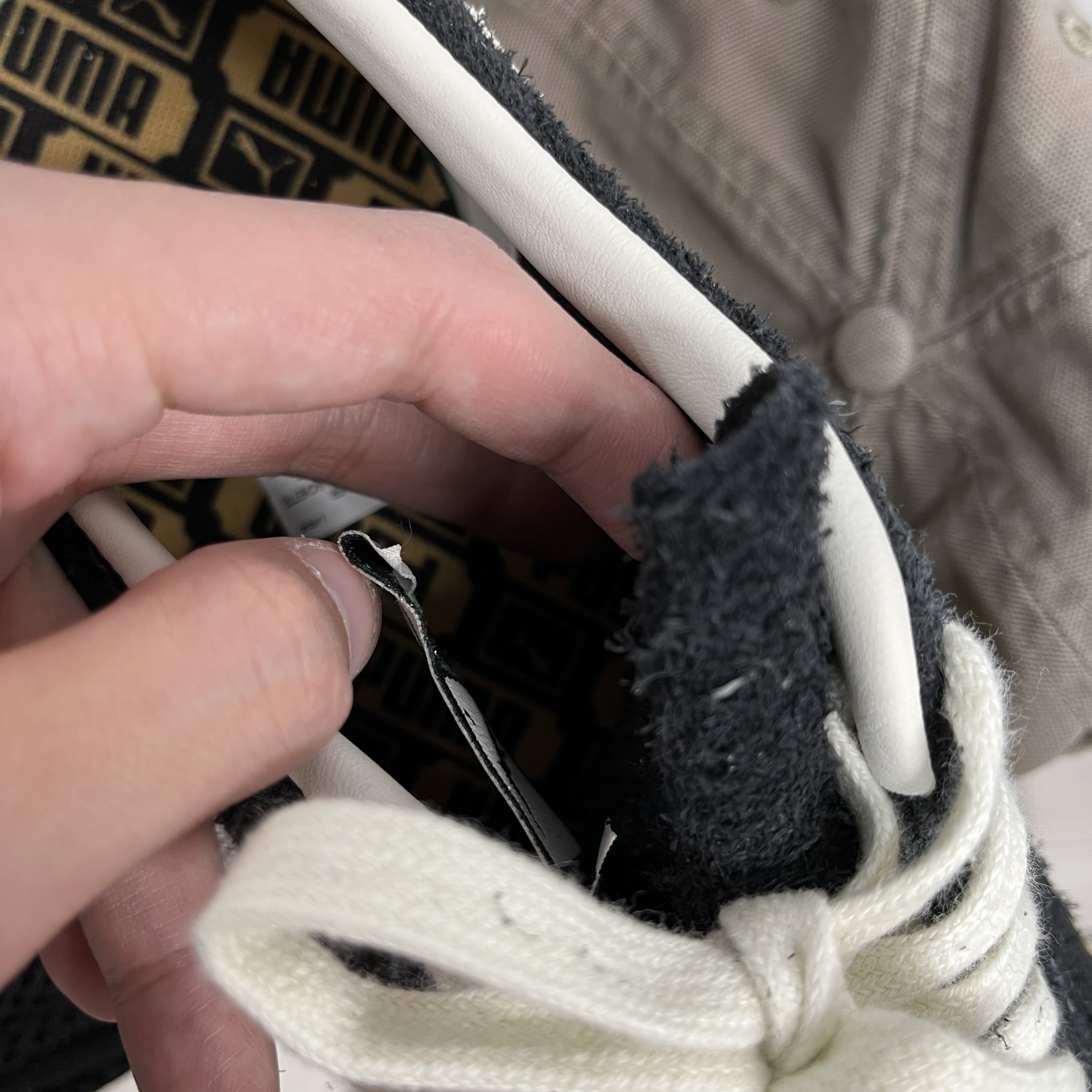 Puma Suede VTG The Never Worn Black 착용 스타일 - 2