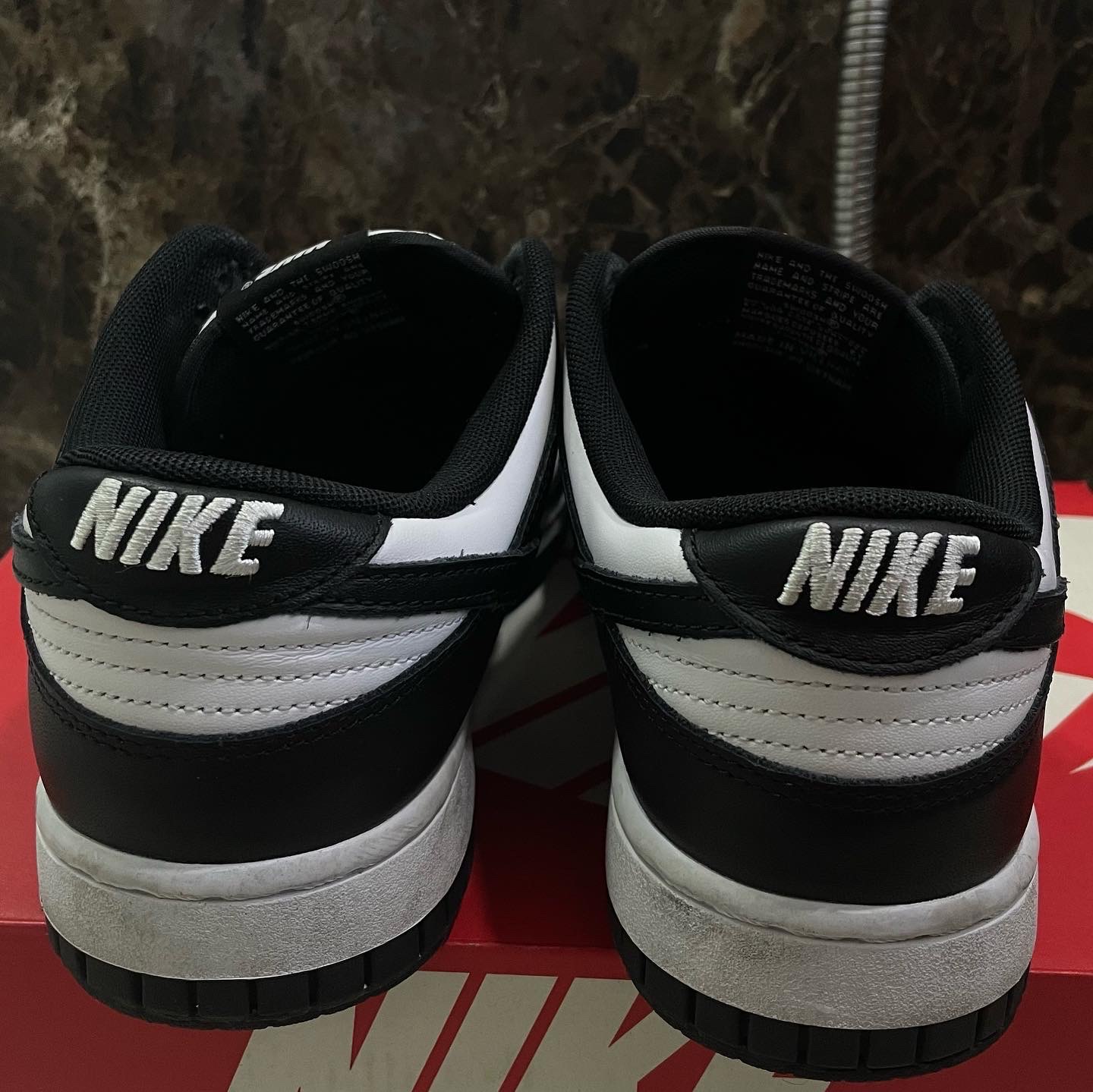 Nike Dunk Low Retro Black 착용 스타일 - 3