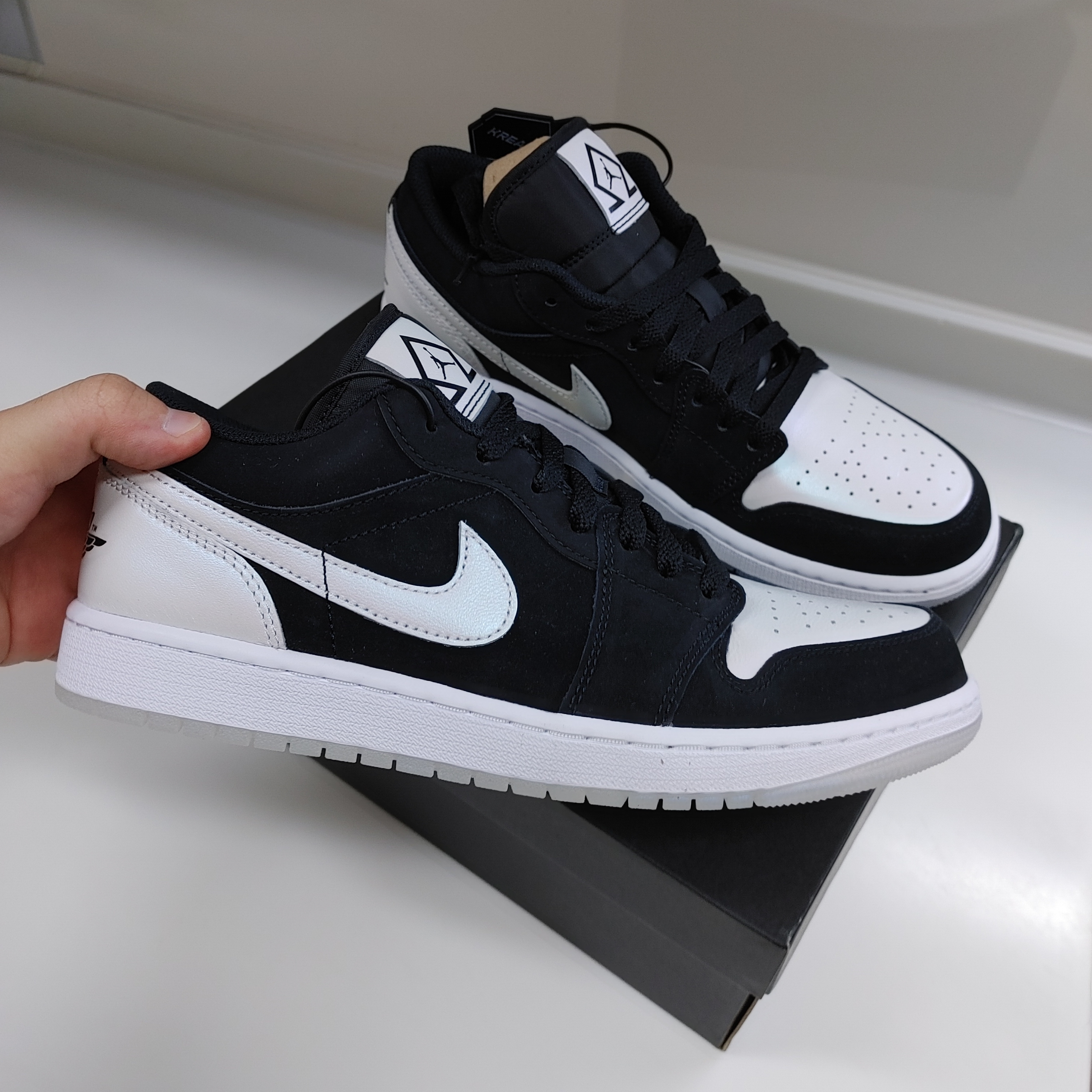 Jordan 1 Low SE Diamond 착용 스타일 - 1
