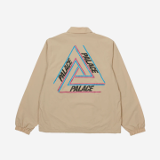 Palace Tri Outline Coach Jacket Tan - 22SS