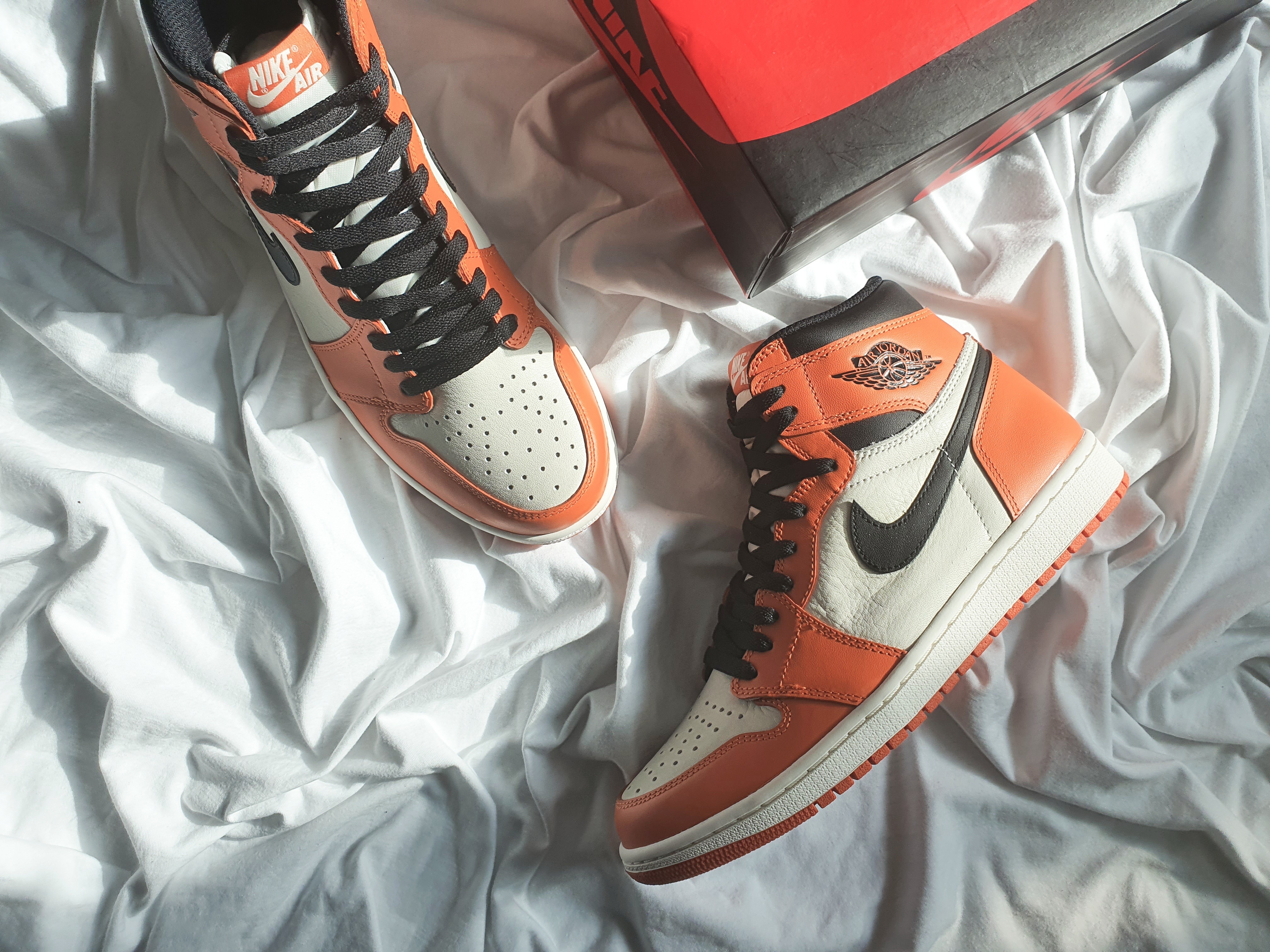 Jordan 1 Retro High OG Reverse Shattered Backboard, (GS) Jordan 1 Retro High OG Reverse Shattered Backboard 착용 스타일