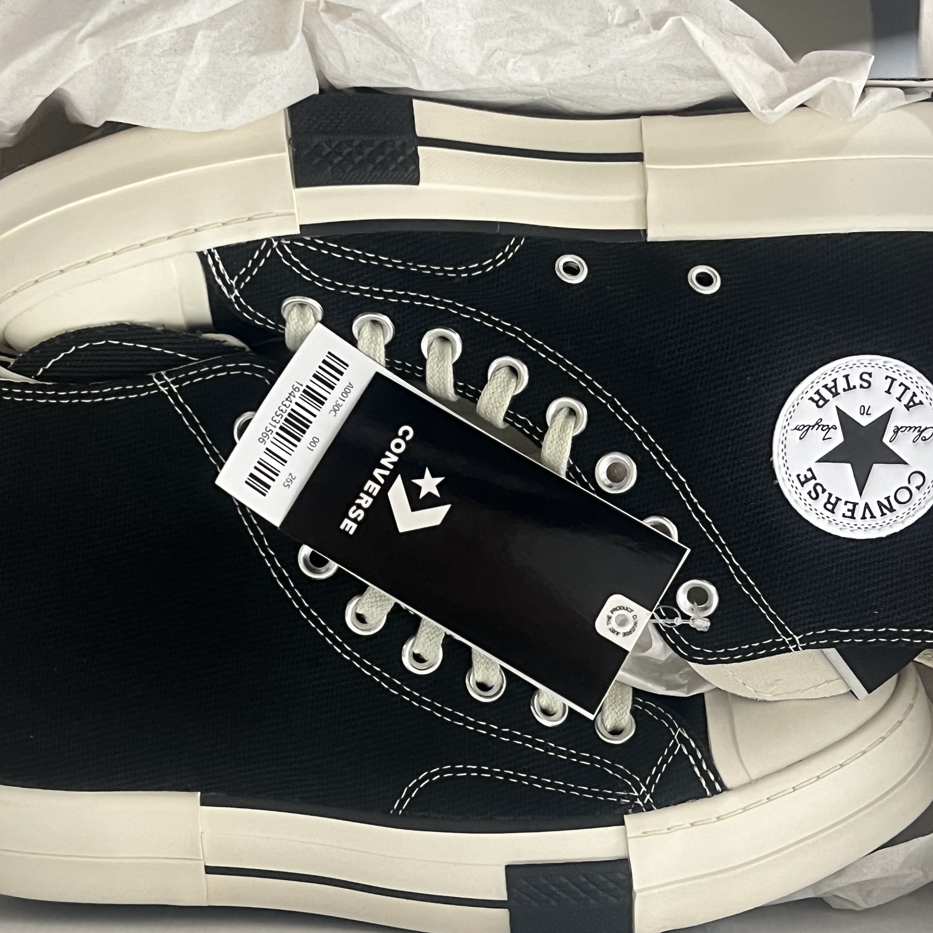 Converse x Drkshdw Drkstr Chuck 70 High Black 착용 스타일 - 3