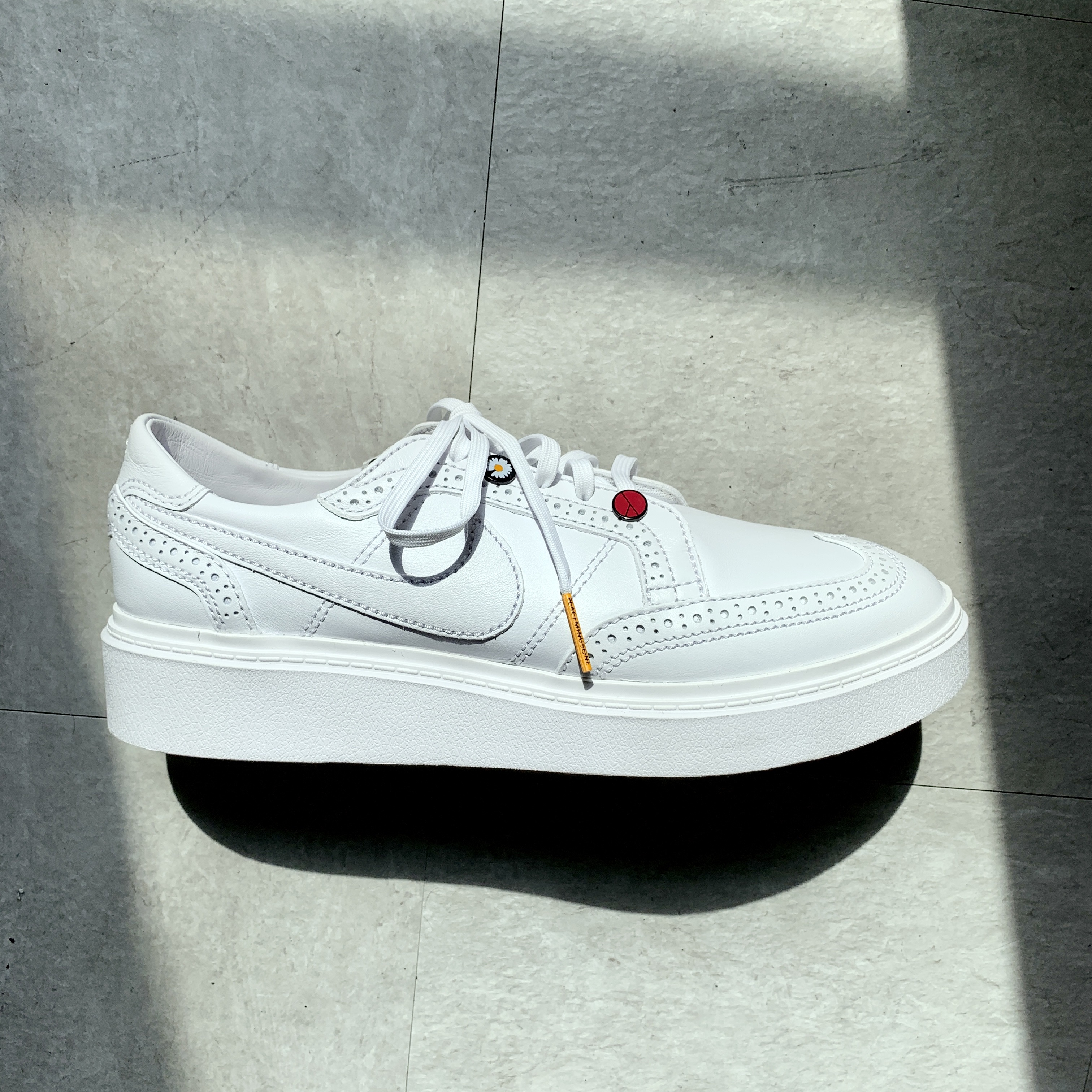 Nike x Peaceminusone Kwondo1 White 착용 스타일 - 1