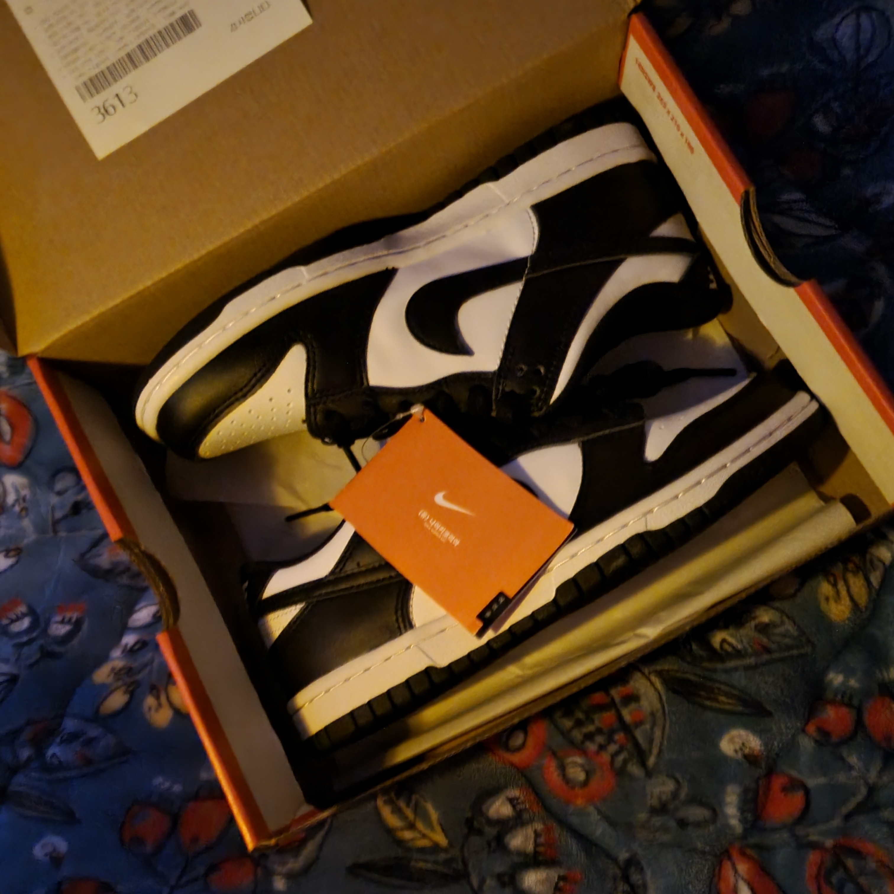 (GS) Nike Dunk Low Black, Starbucks Summer Night Singing Lantern Cold Blac (Korean Ver.) 착용 스타일 - 2