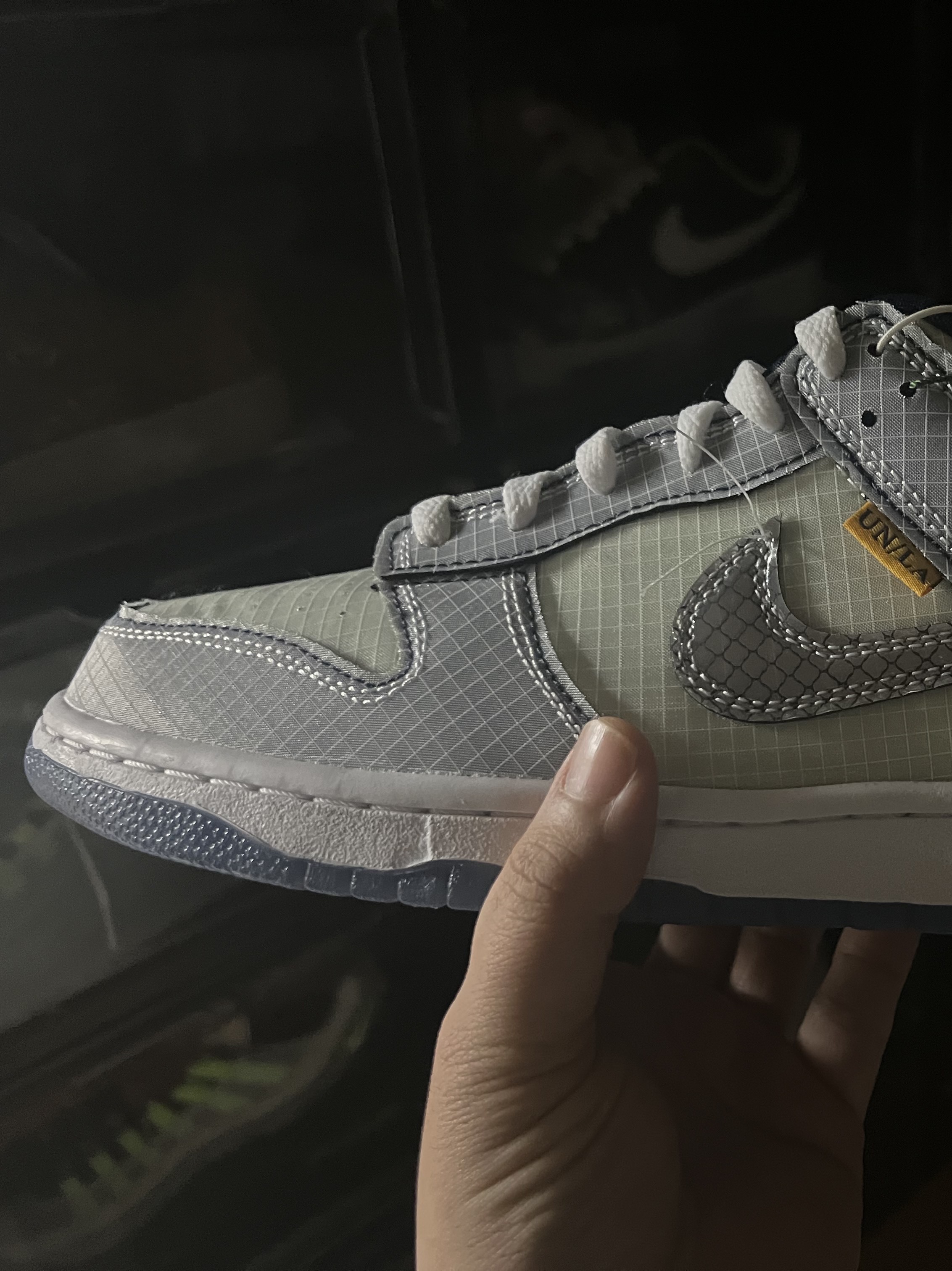 Nike x Union Dunk Low Passport Pack Pistachio 착용 스타일 - 2