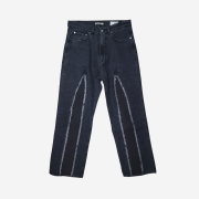 Our Legacy Third Cut Slash Denim Black