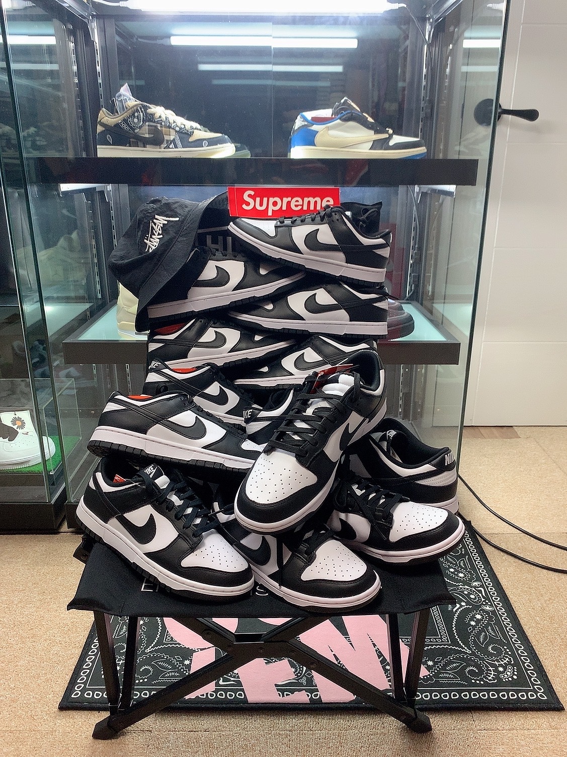 Nike Dunk Low Retro Black 착용 스타일