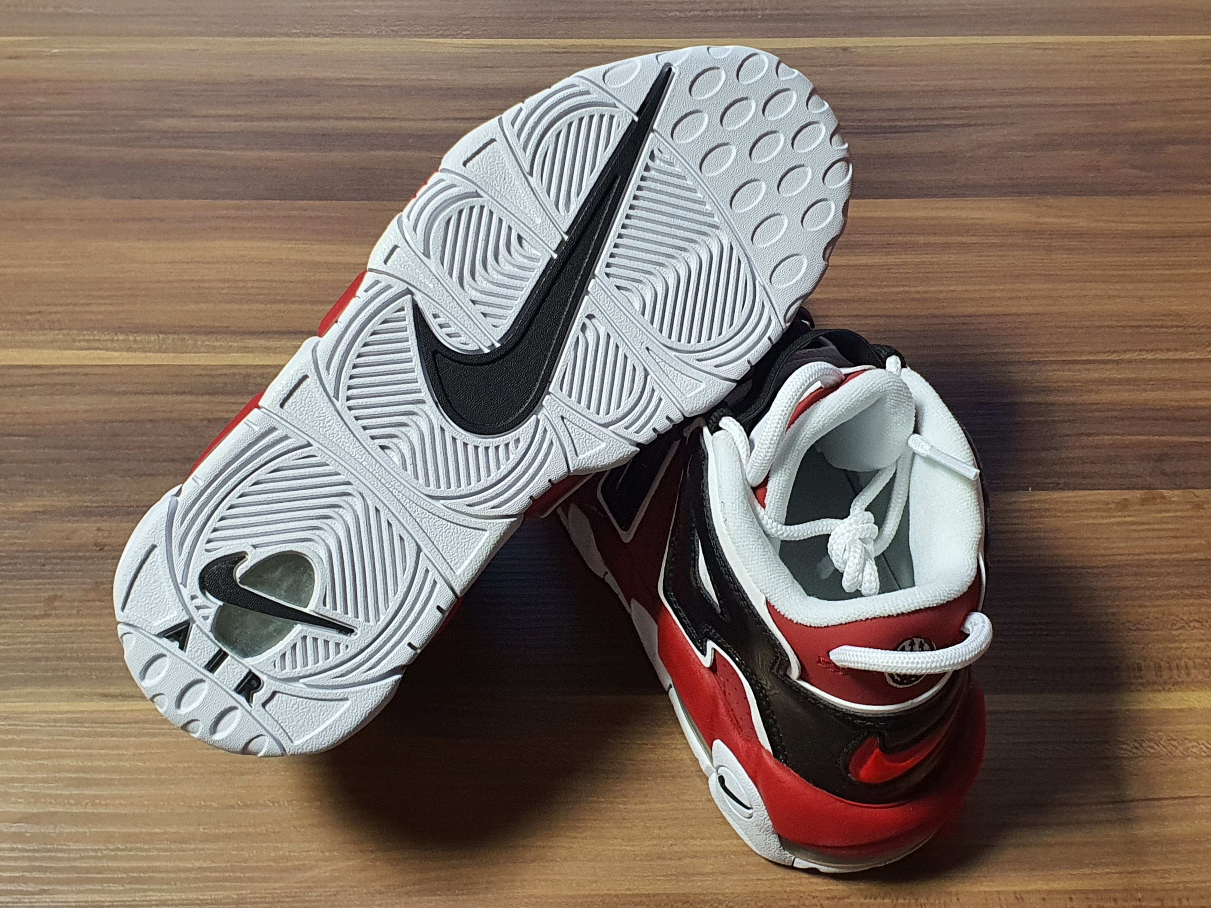 Nike Air More Uptempo 96 Bulls 2021 착용 스타일 - 5