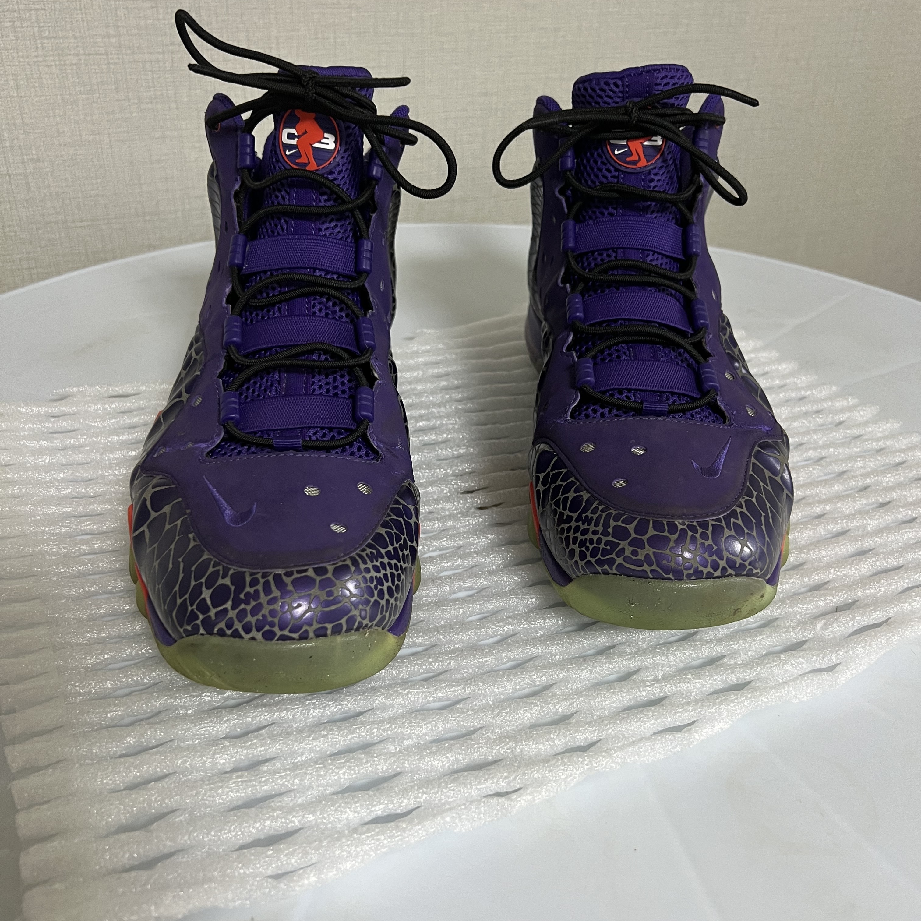 Nike Barkley Posite Max Suns 착용 스타일 - 1