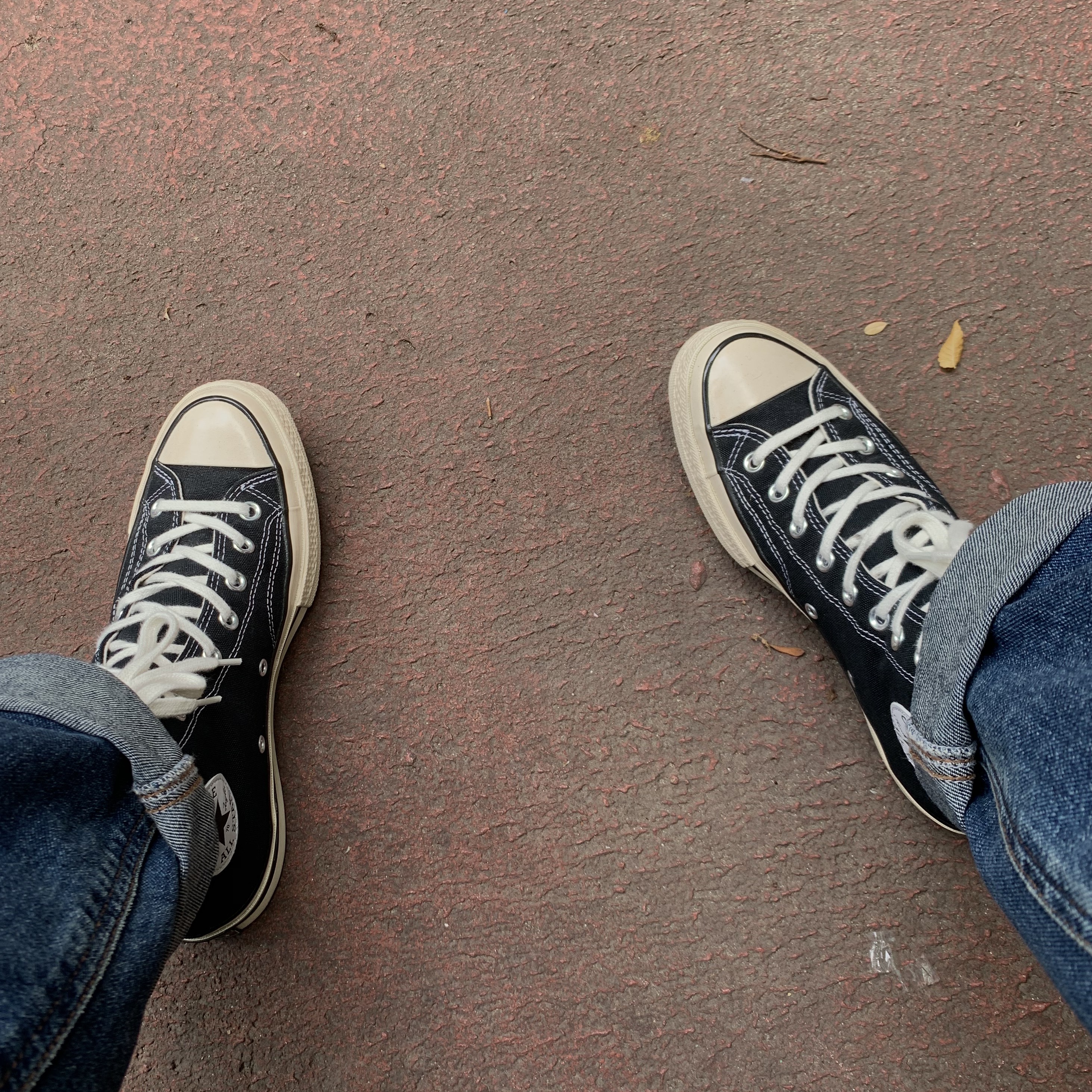 Converse Chuck 70 Hi Black 착용 스타일