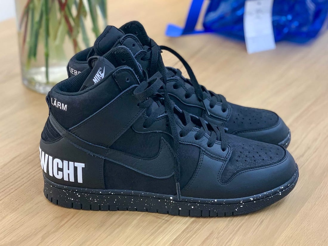 Nike x Undercover Dunk High 1985 Black 착용 스타일
