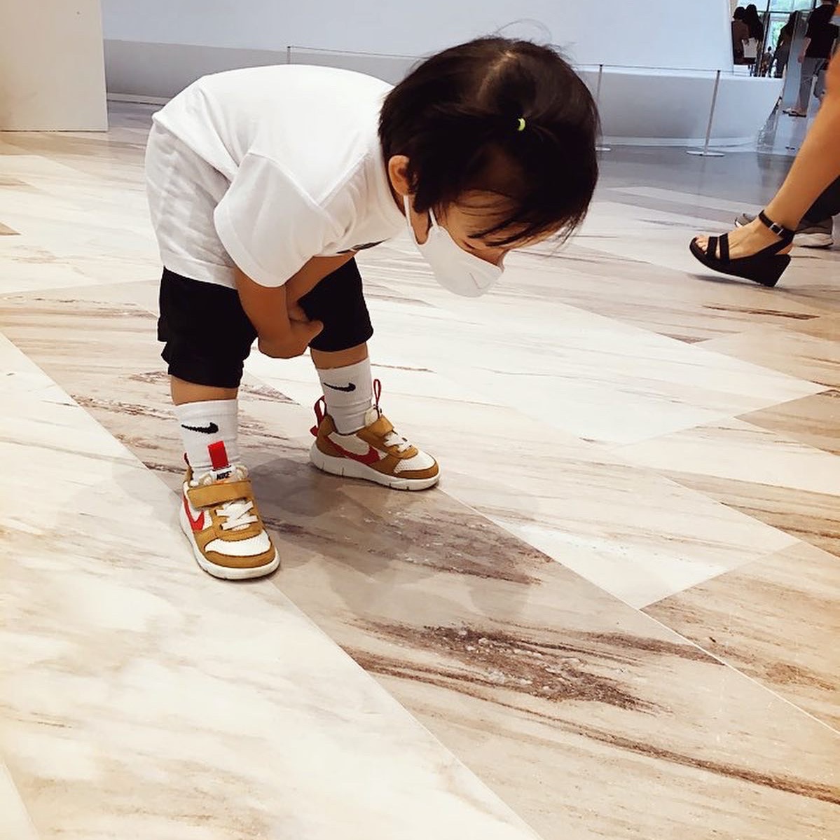 Nike x Tom Sachs Mars Yard Shoe 2.0 Space Camp, (TD) Nike x Tom Sachs Mars Yard 착용 스타일 - 2