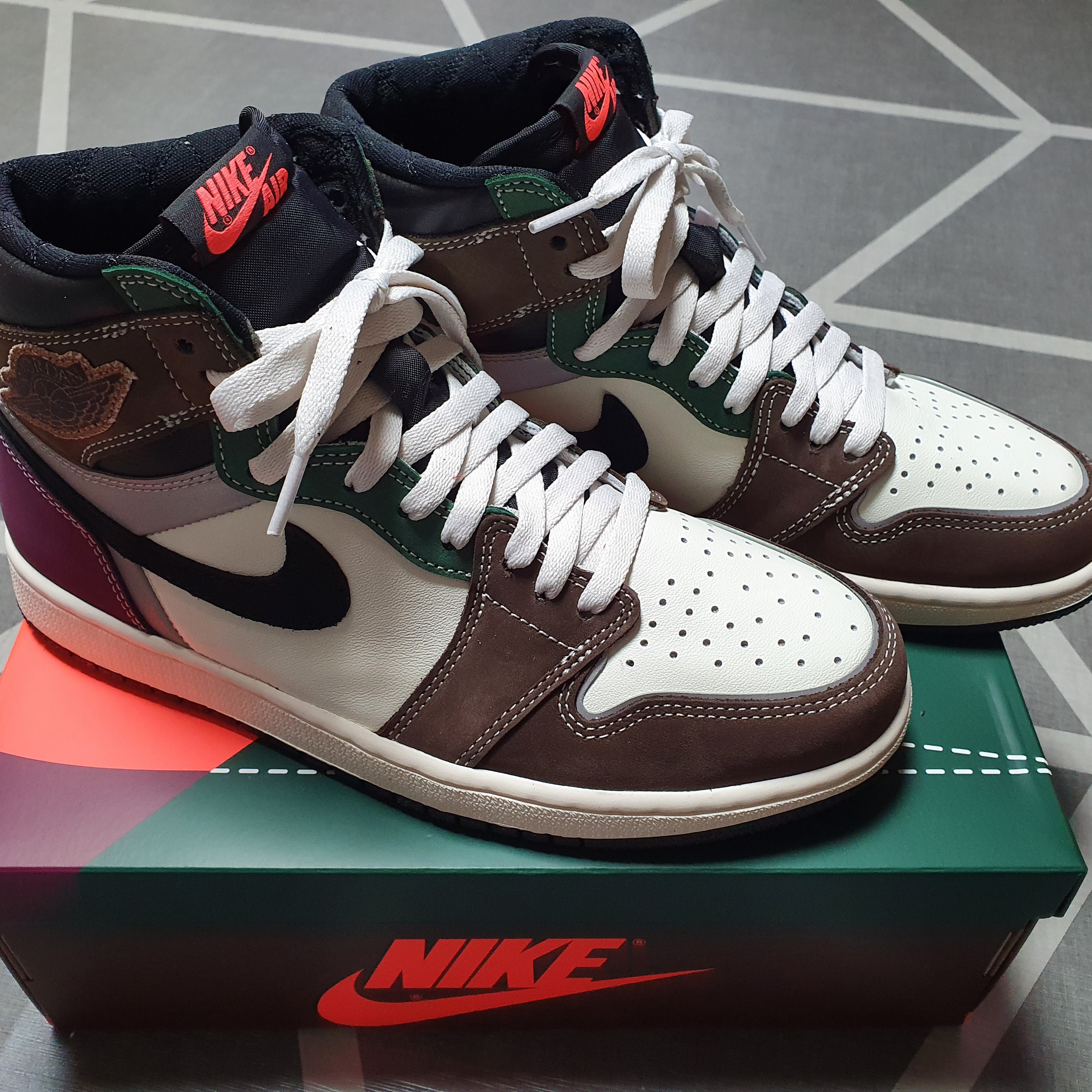 Jordan 1 Retro High OG Craft 착용 스타일 - 1