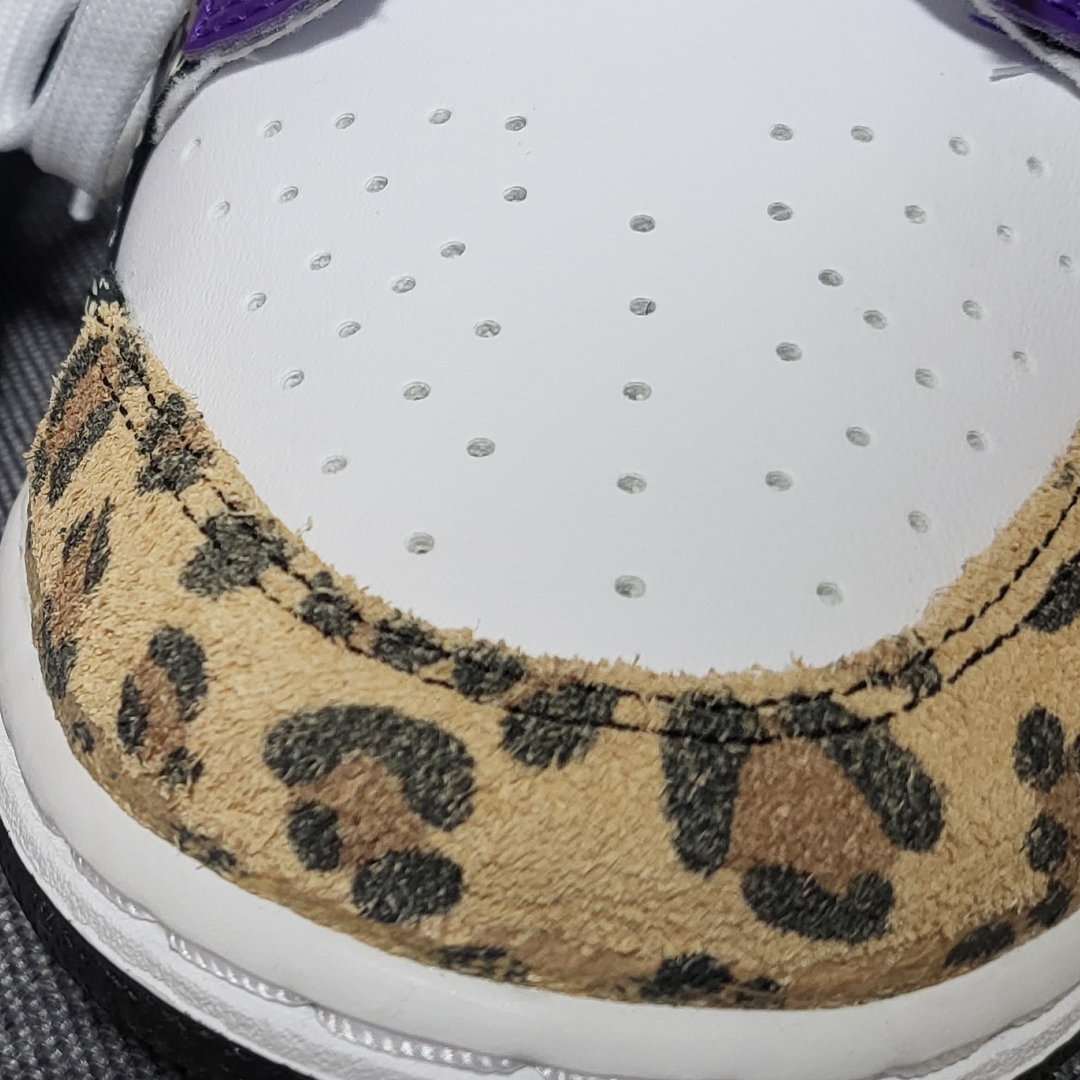 (W) Nike Dunk Low SE Patchwork 착용 스타일 - 4
