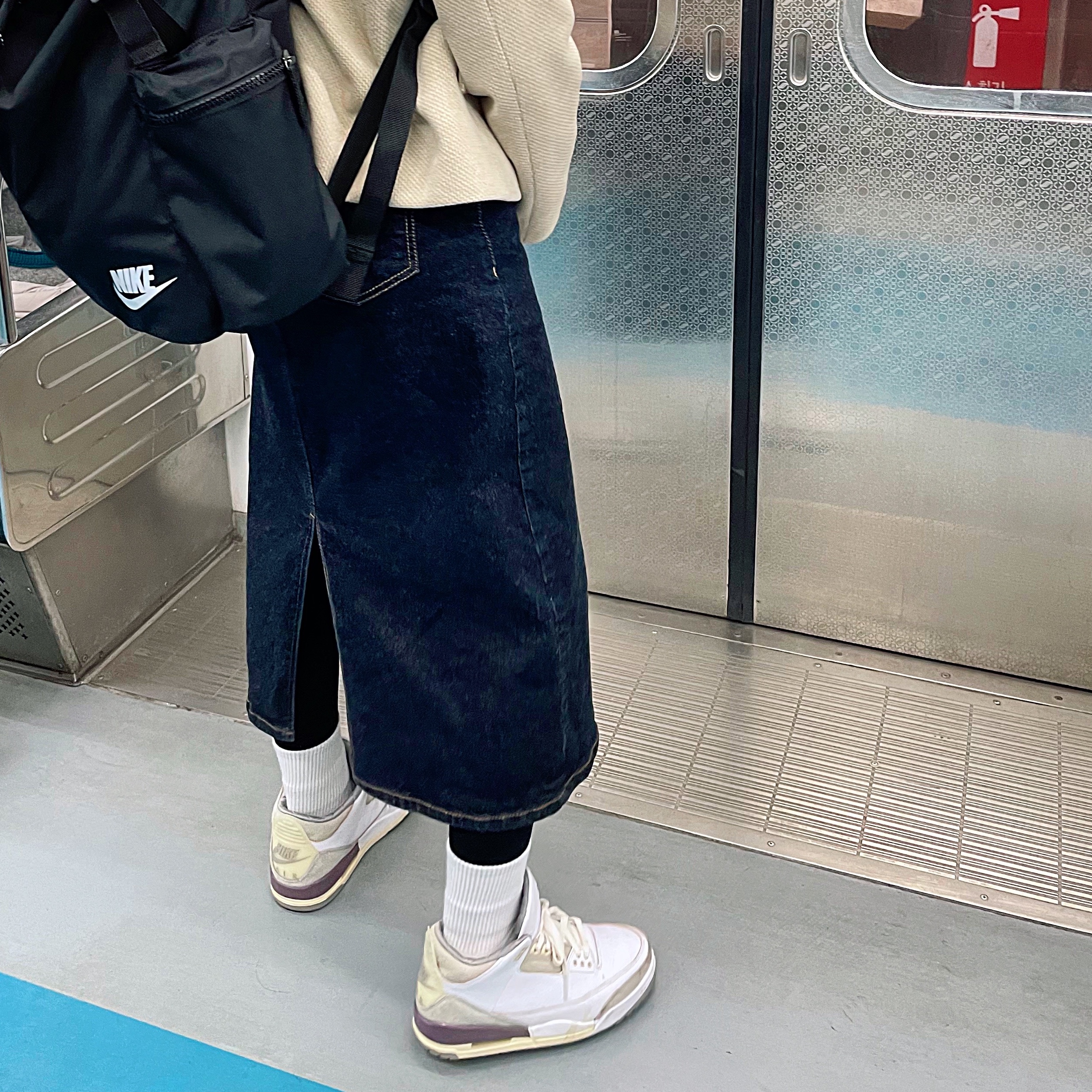 (W) Jordan 3 x A Ma Maniere Retro SP 착용 스타일