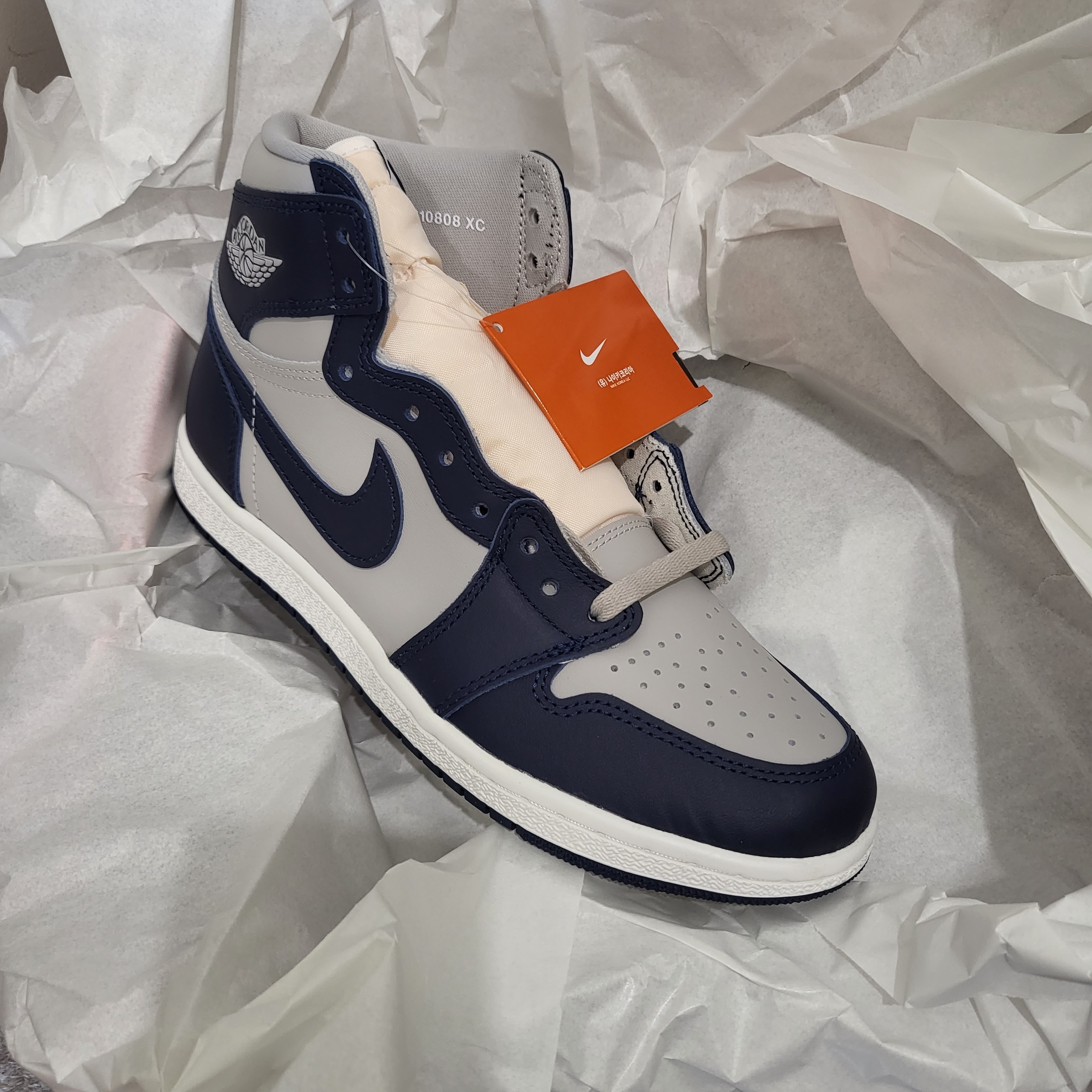 Jordan 1 High 85 College Navy 착용 스타일