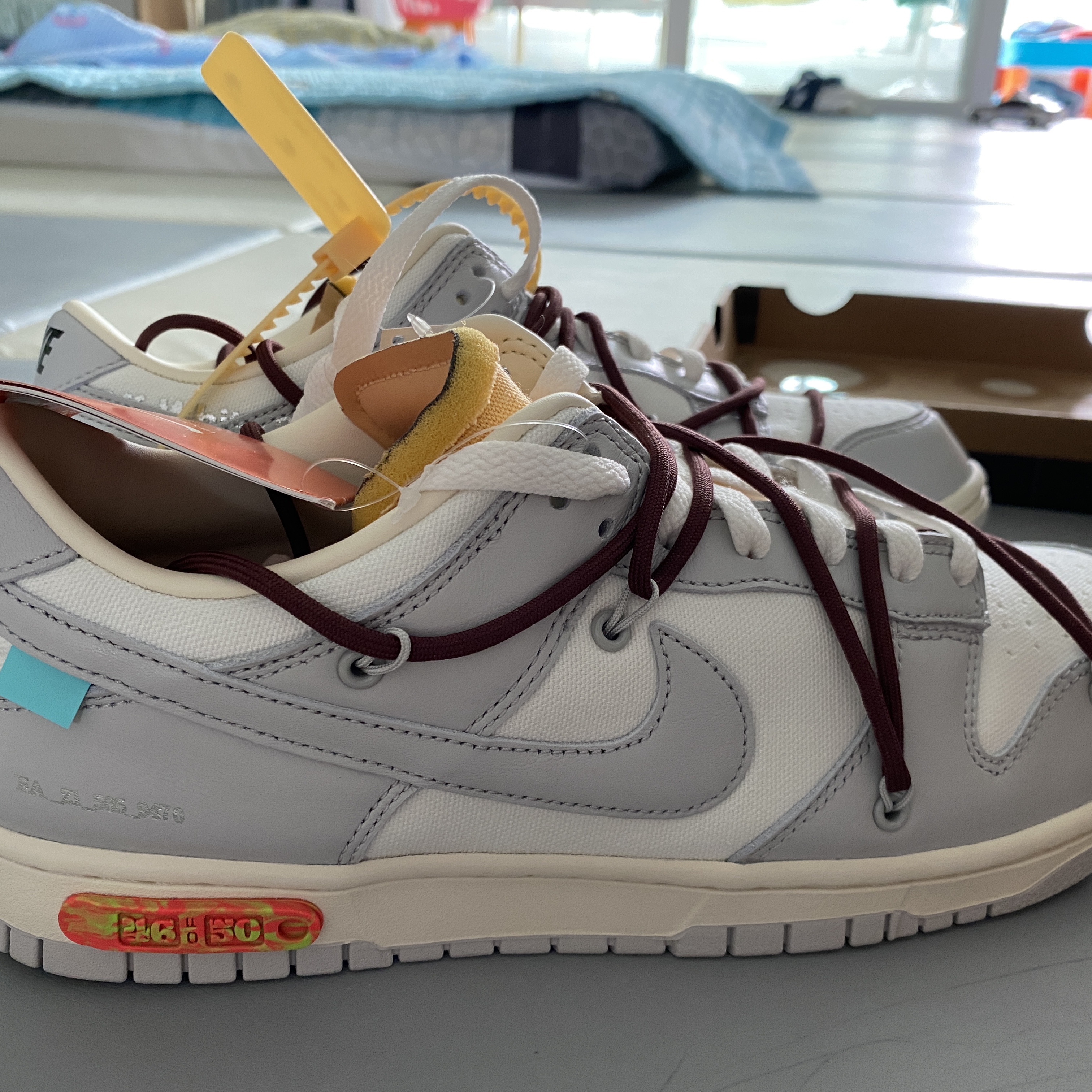 Nike x Off-White Dunk Low The 50 - Lot 46 착용 스타일 - 2