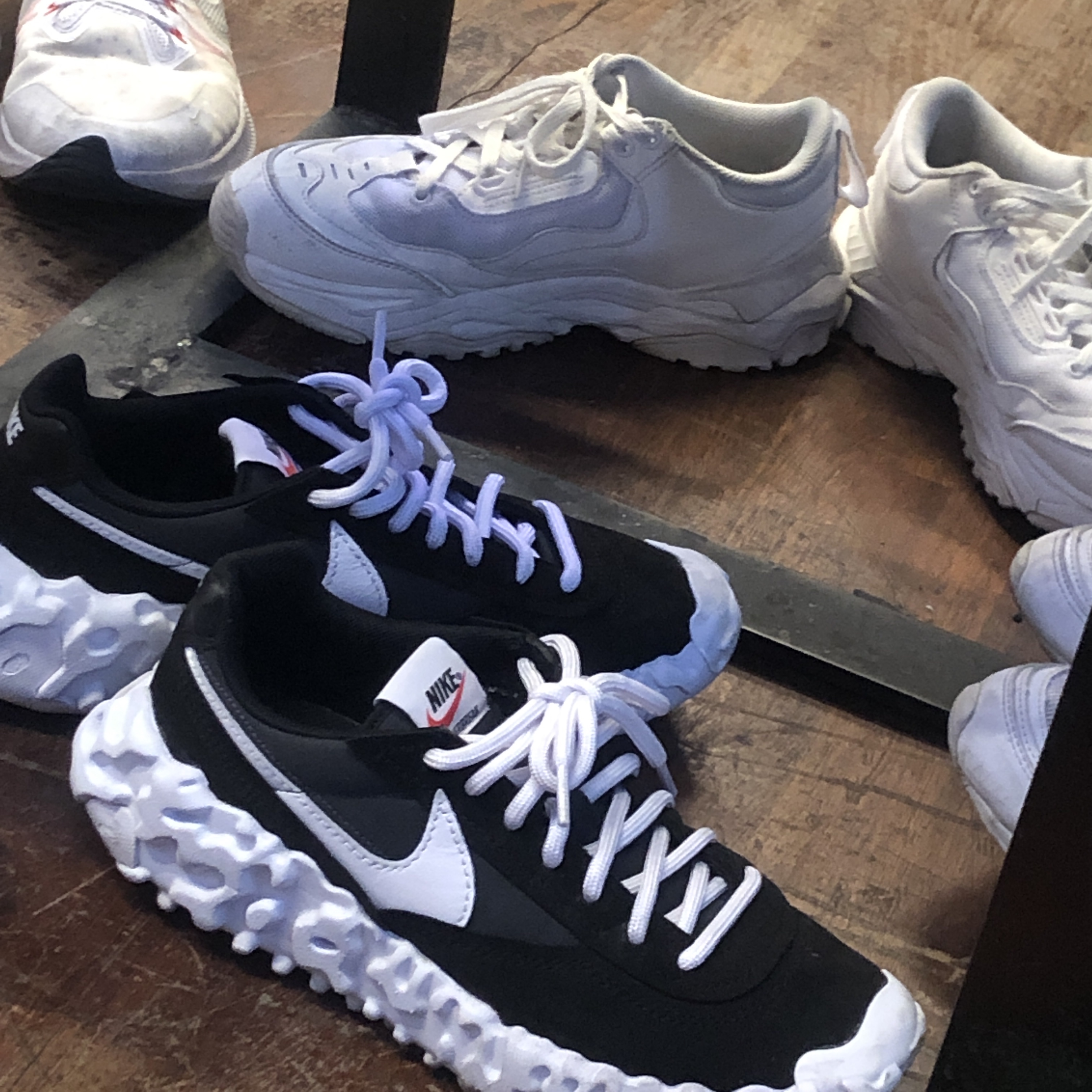 Nike Overbreak SP Black White 착용 스타일