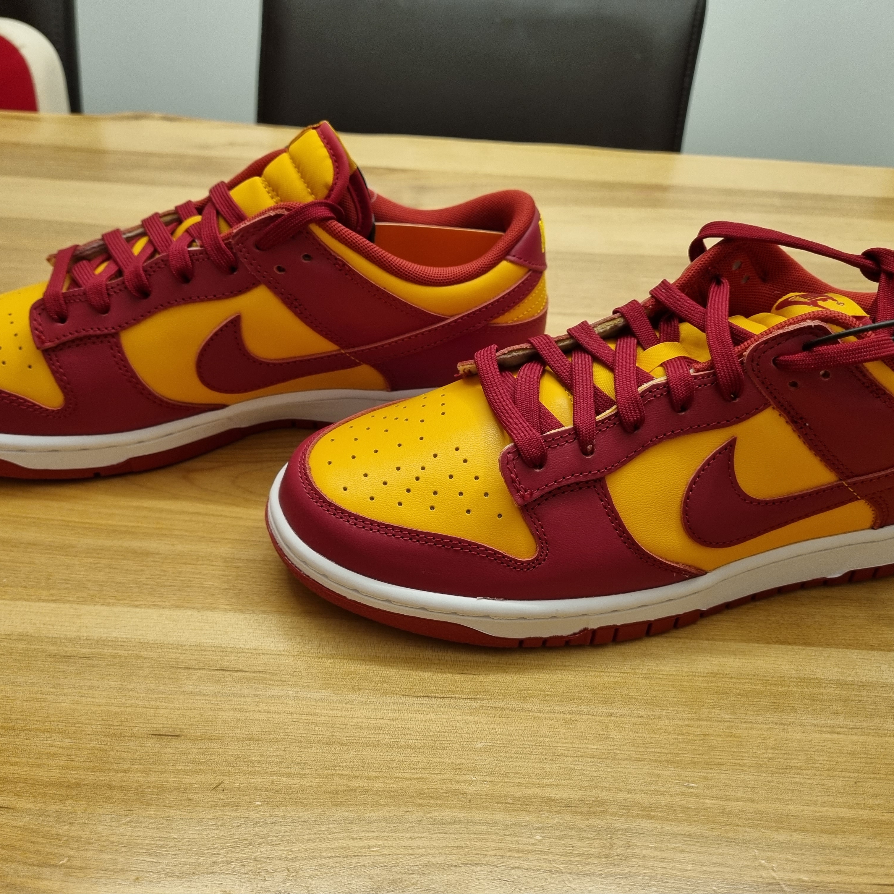 Nike Dunk Low Retro Championship Gold 착용 스타일 - 2