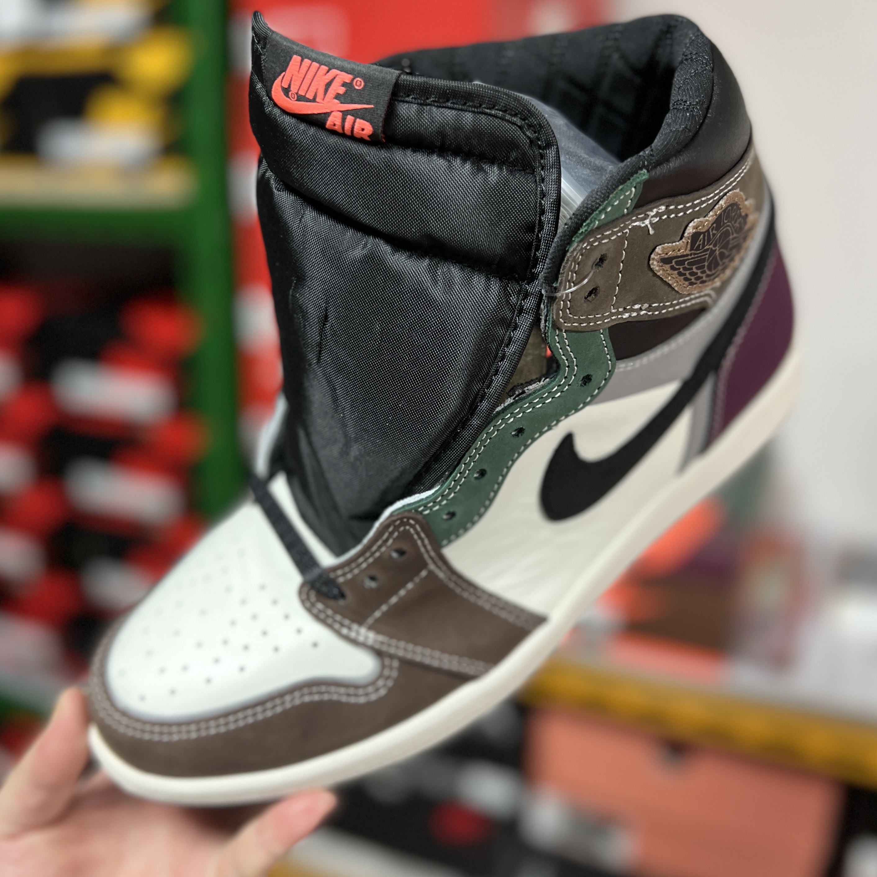 Jordan 1 Retro High OG Craft 착용 스타일 - 1