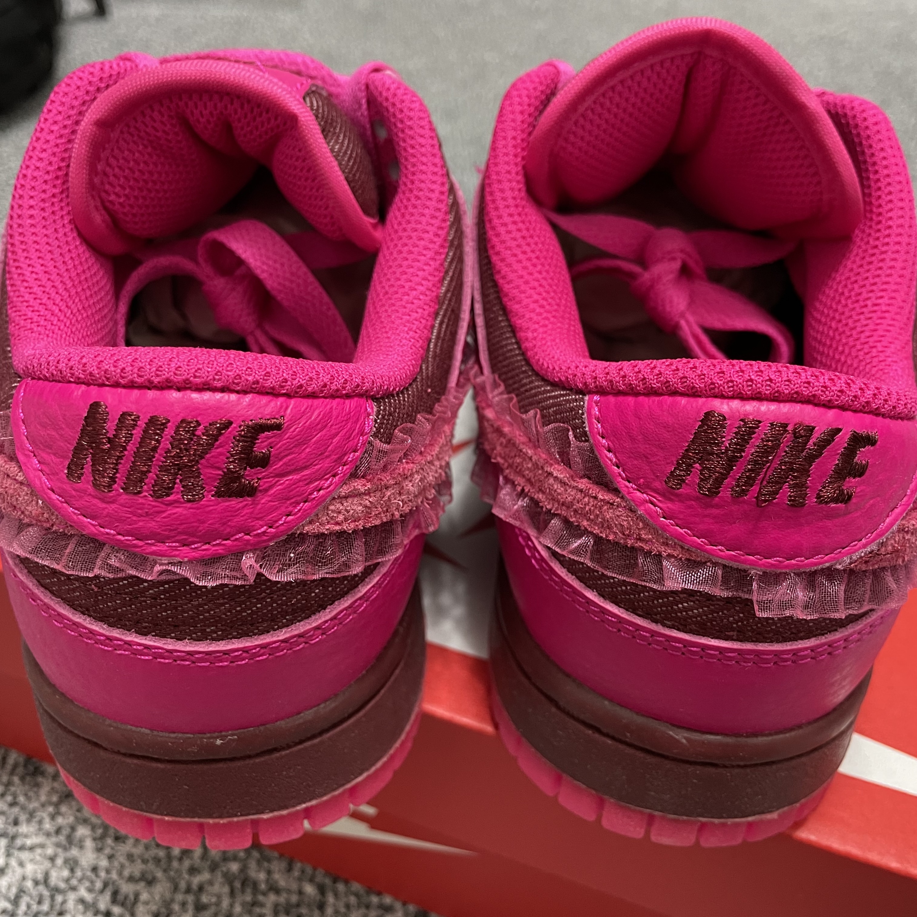 (W) Nike Dunk Low Prime Pink, (GS) Nike Dunk Low Pink Foam 착용 스타일 - 3