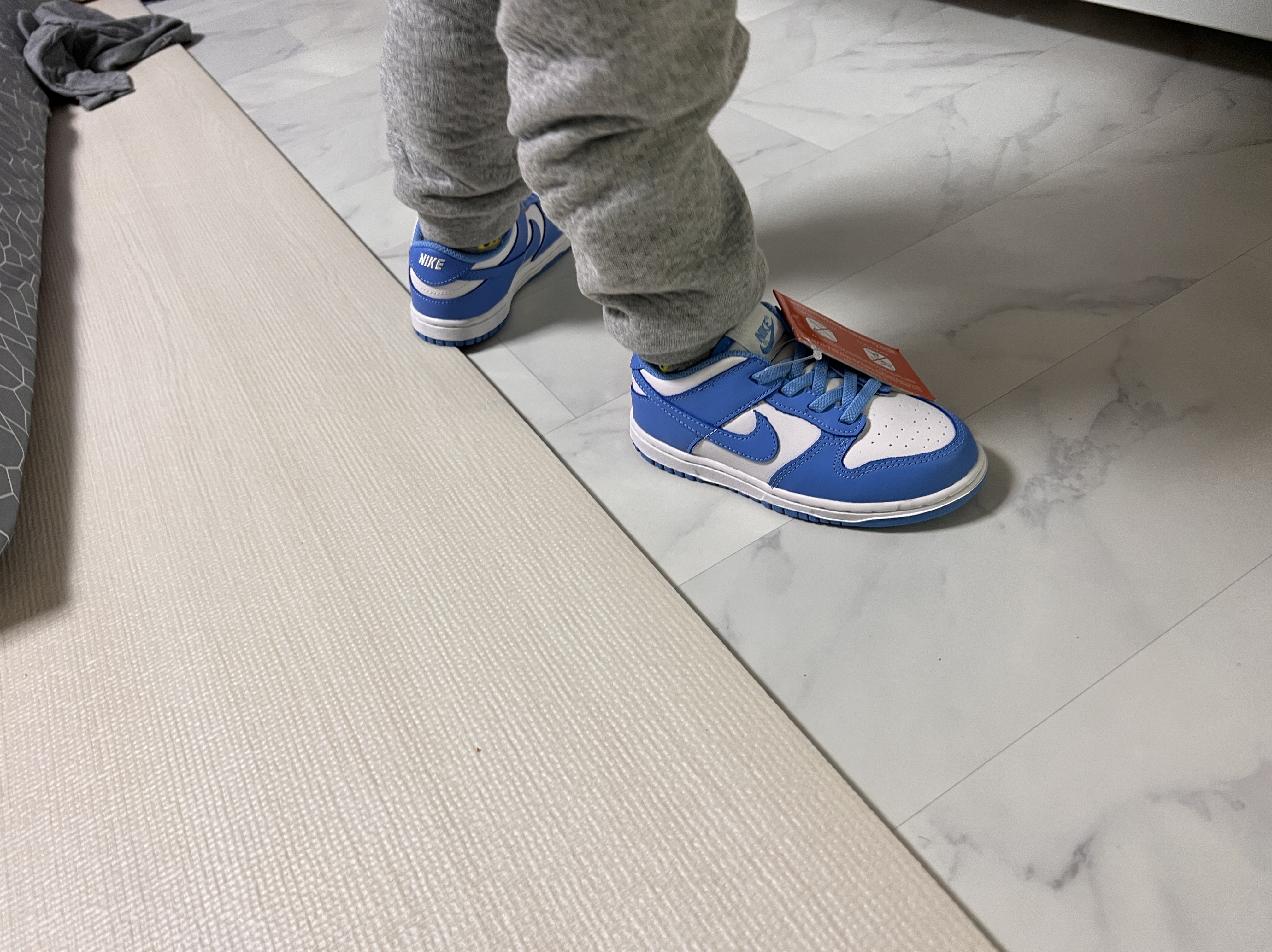 (TD) Nike Dunk Low University Blue 착용 스타일 - 1