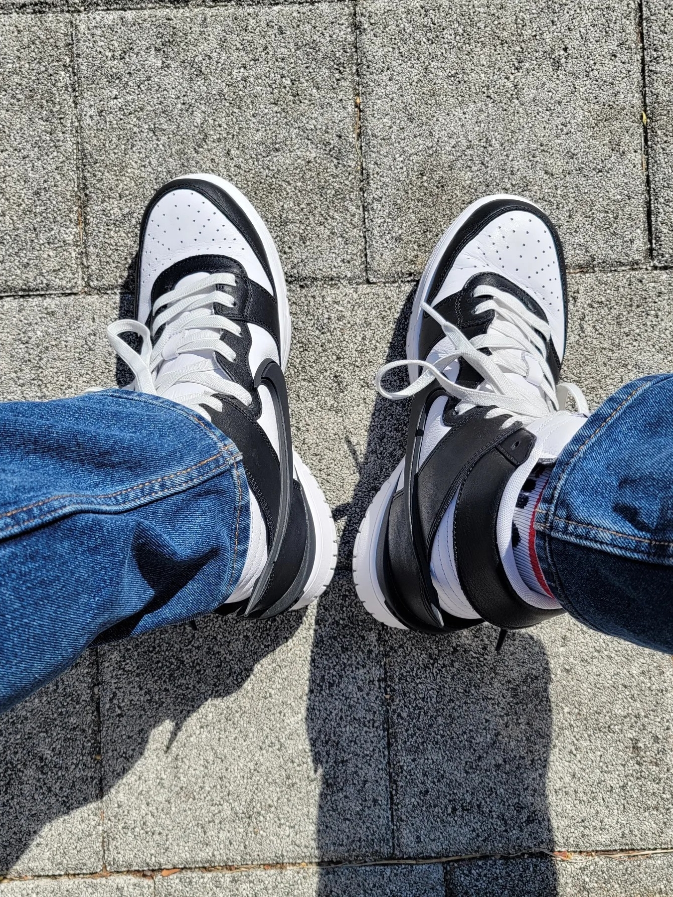 Nike x Ambush Dunk High Black 착용 스타일 - 2