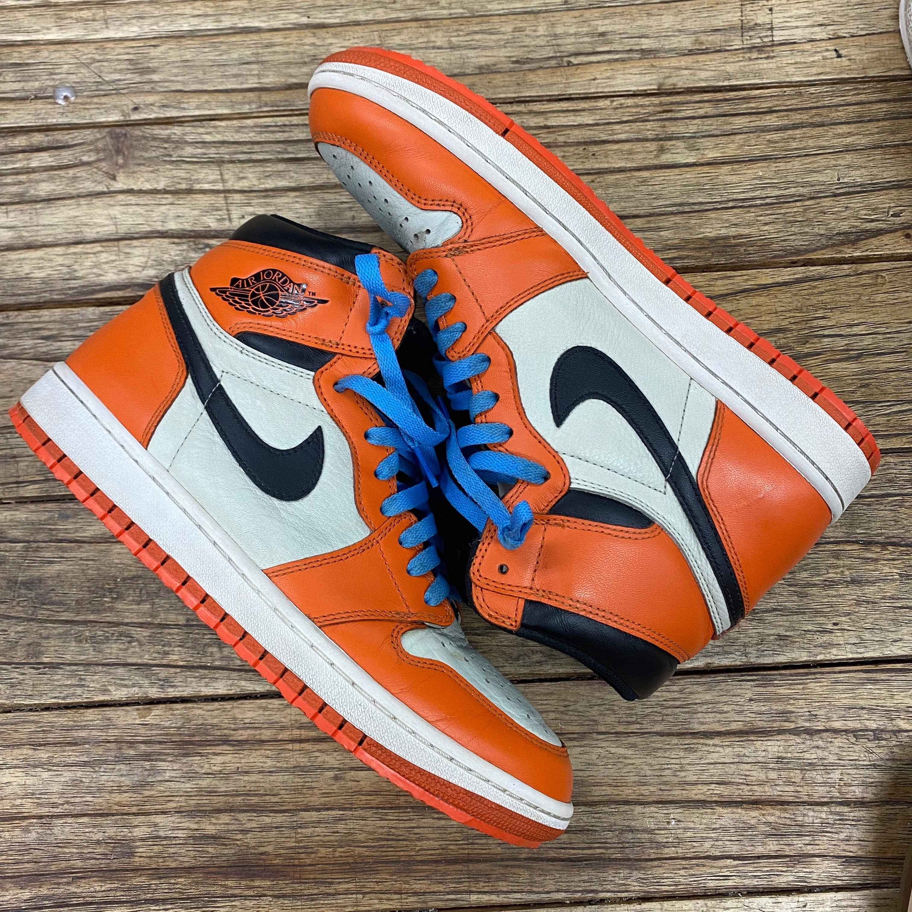 Jordan 1 Retro High OG Reverse Shattered Backboard 착용 스타일 - 2