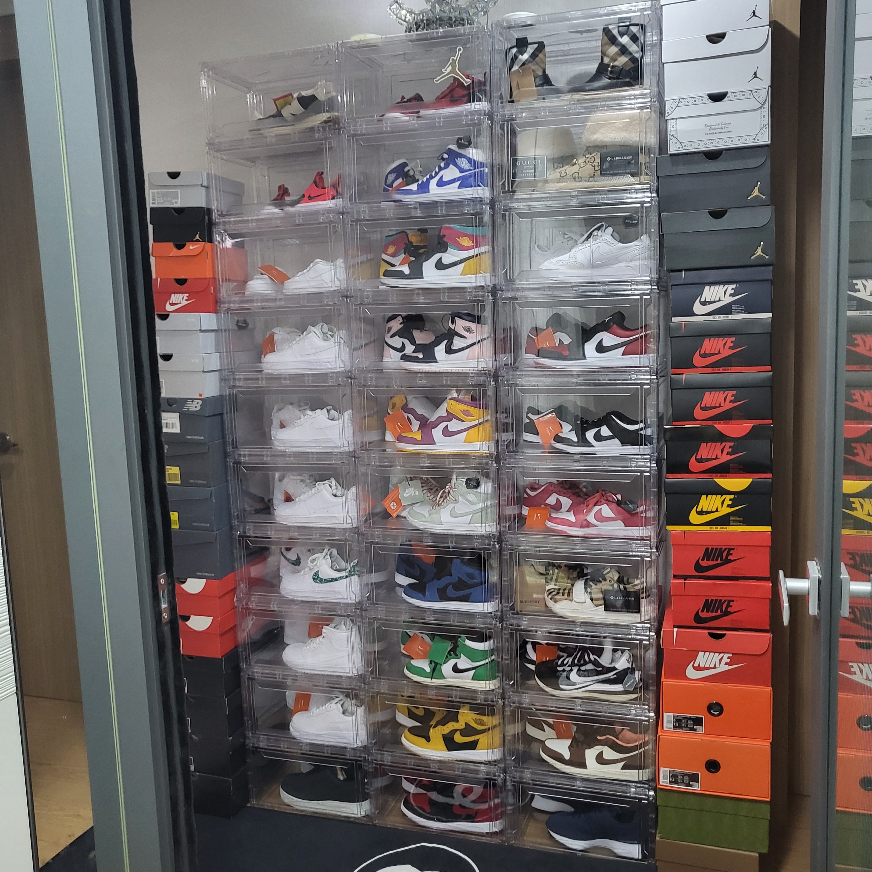 (W) Jordan 1 Retro High OG Lucky Green, Jordan 1 Retro High OG Pollen 착용 스타일