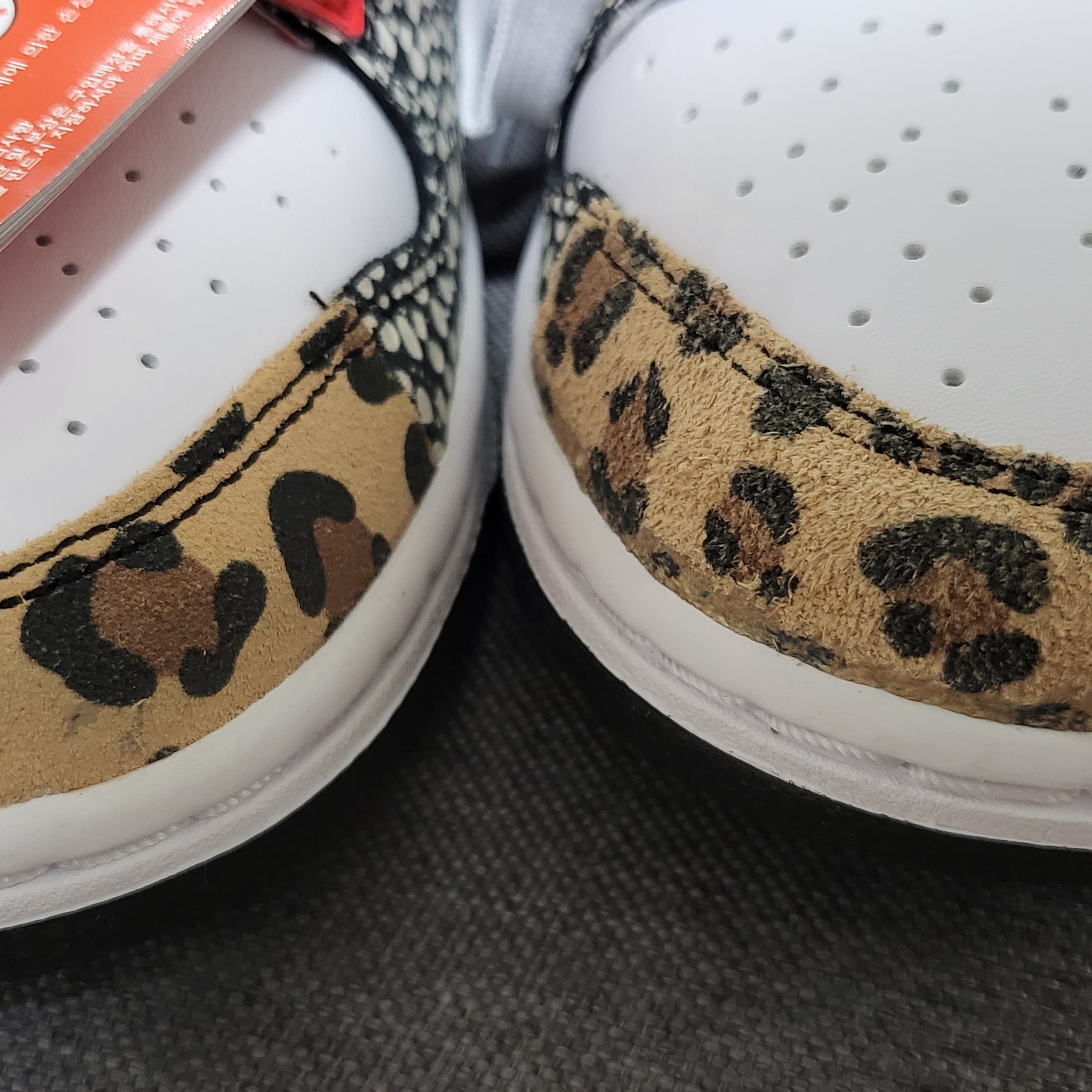 (W) Nike Dunk Low SE Patchwork 착용 스타일 - 5