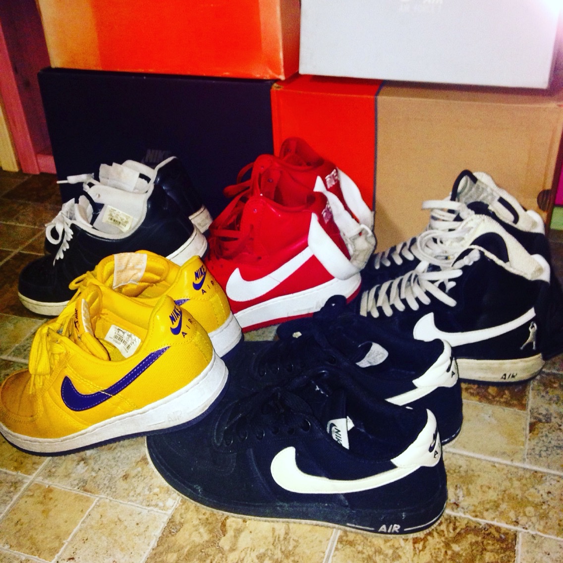 Nike Air Force 1 High Nai Ke 착용 스타일