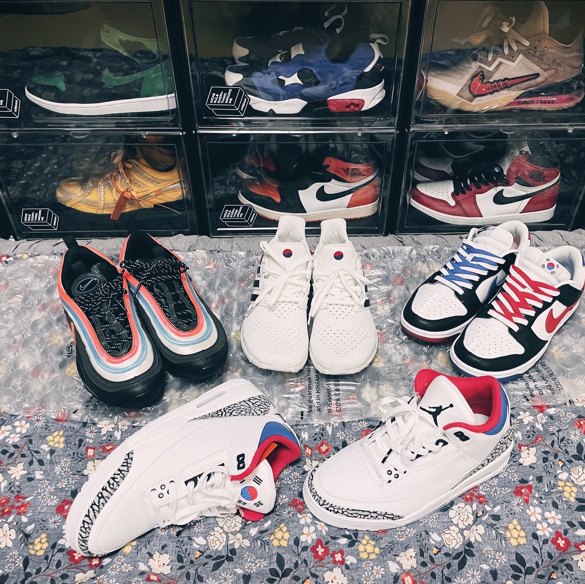 (W) Jordan 3 Retro Seoul 착용 스타일