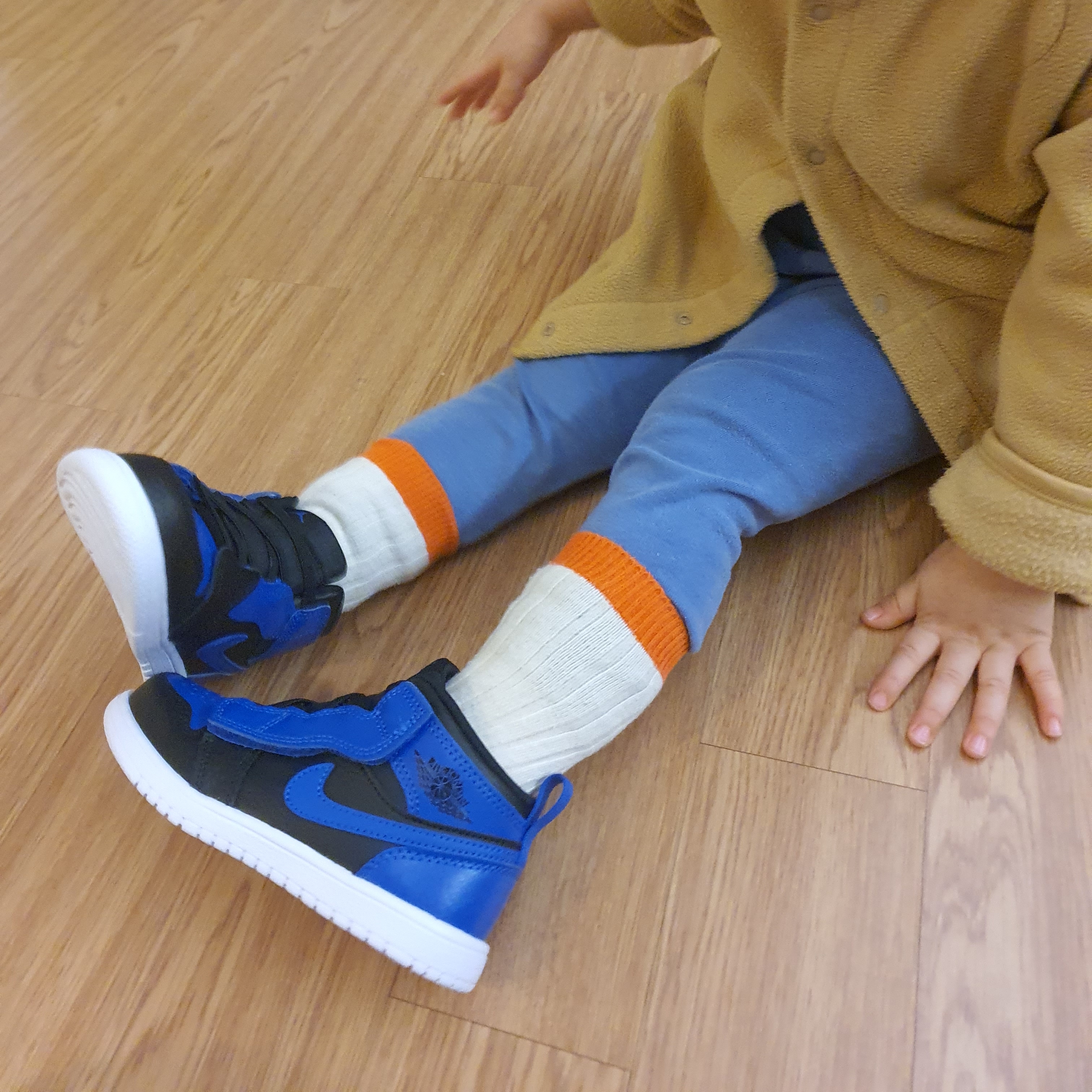 (TD) Jordan 1 Mid Alt Hyper Royal 착용 스타일