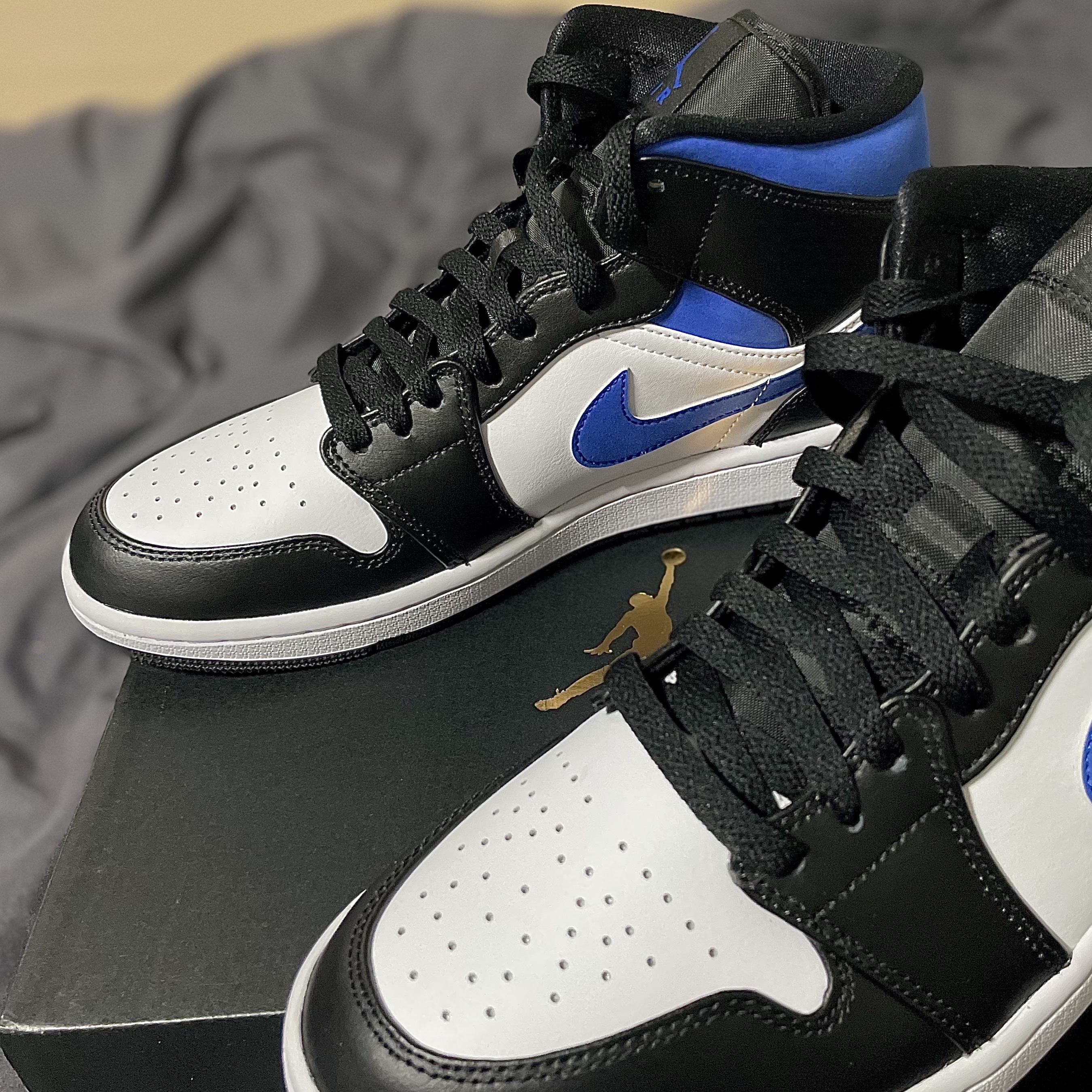 Jordan 1 Mid Racer Blue 착용 스타일