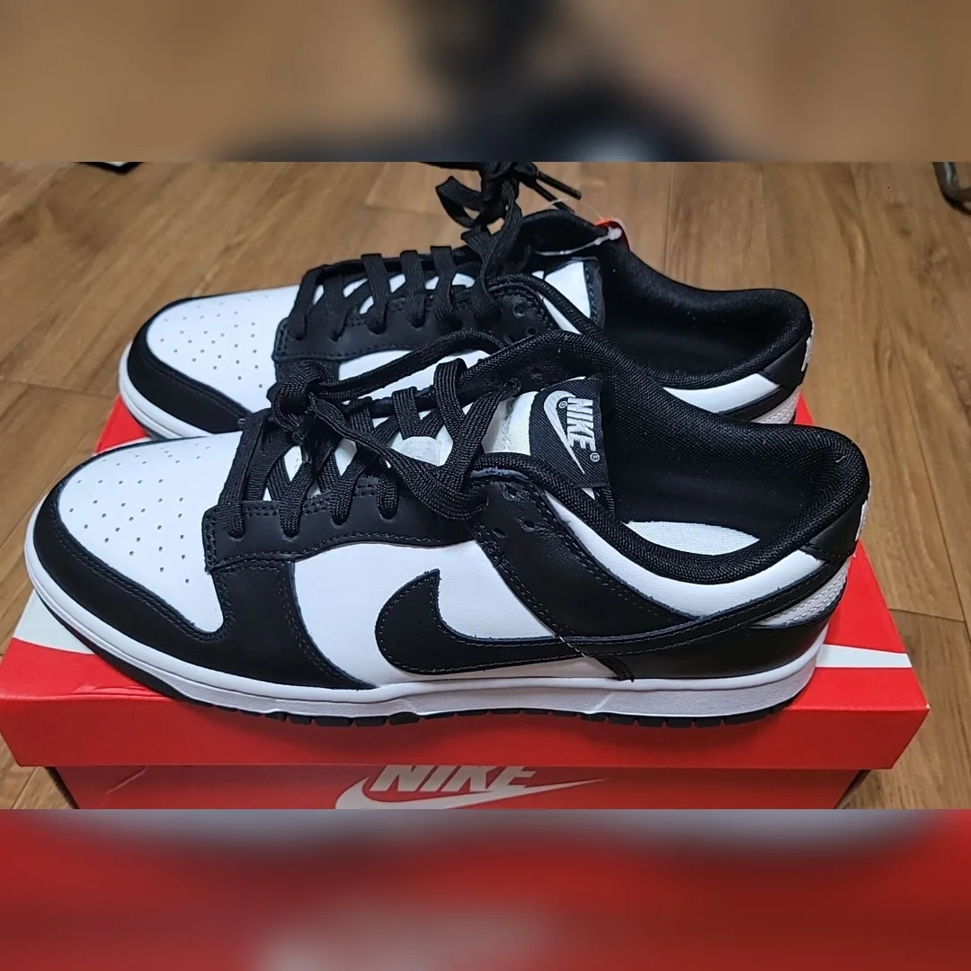 Nike Dunk Low Retro Black 착용 스타일 - 3