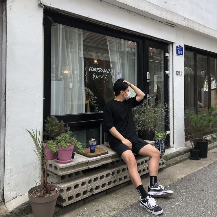 Nike x Peaceminusone Air Force 1 Low Para-Noise 2.0, Nike x Peaceminusone Air Force 1 Low Para-Noise 착용 스타일 - 2