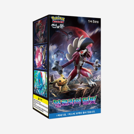 포켓몬 카드 게임 썬&문 확장팩 알로라의 달빛 박스 (30팩)