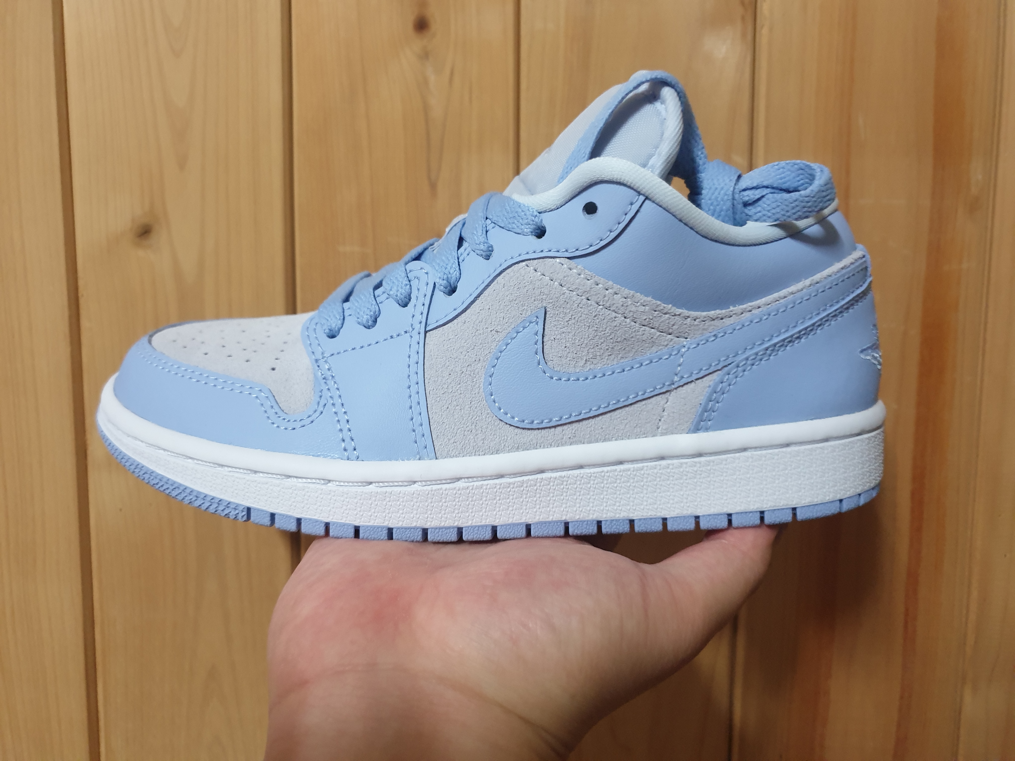 (W) Jordan 1 Low Aluminum 착용 스타일 - 1