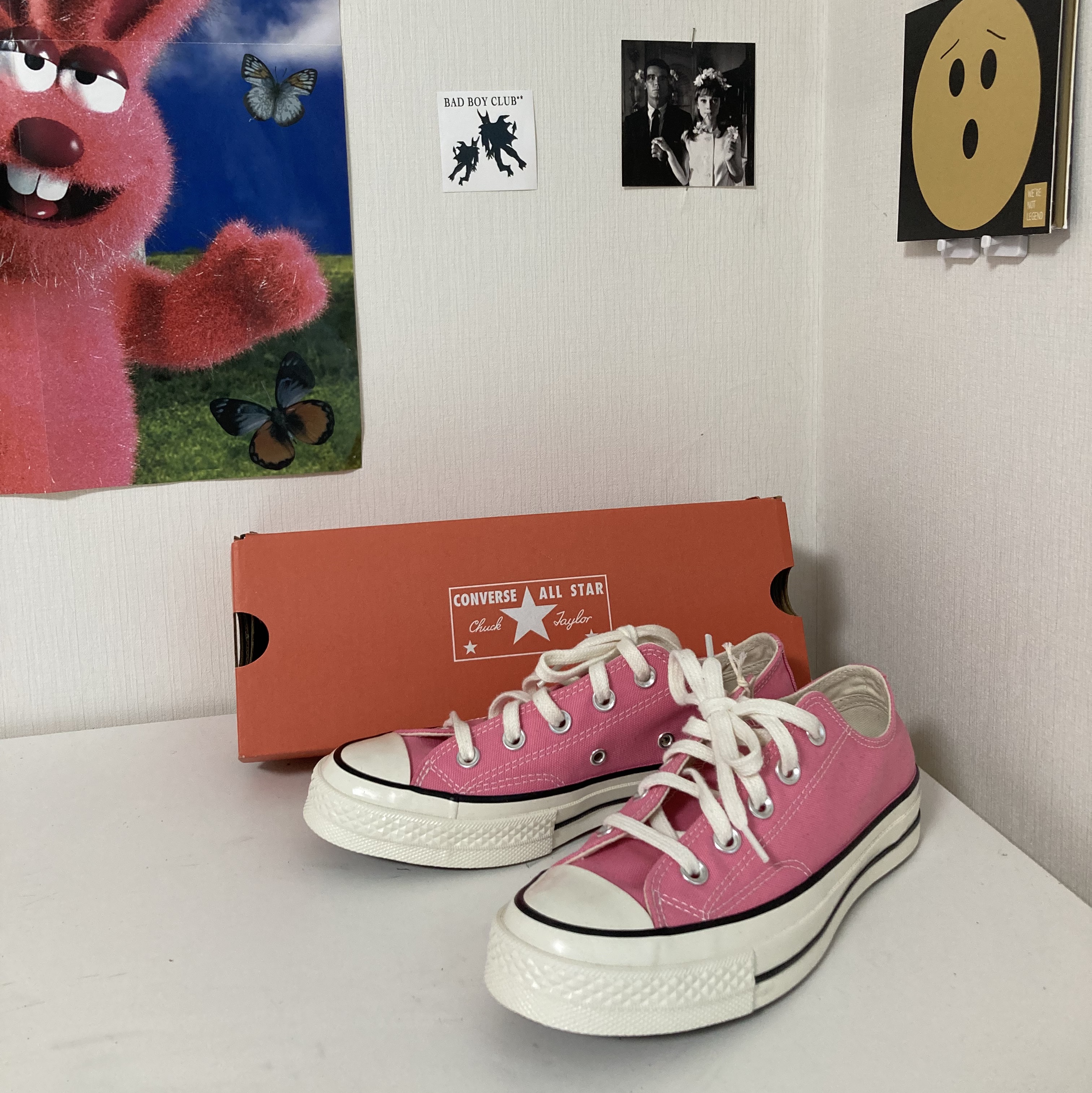 Converse Chuck 70 Ox Vintage Canvas Pink 착용 스타일