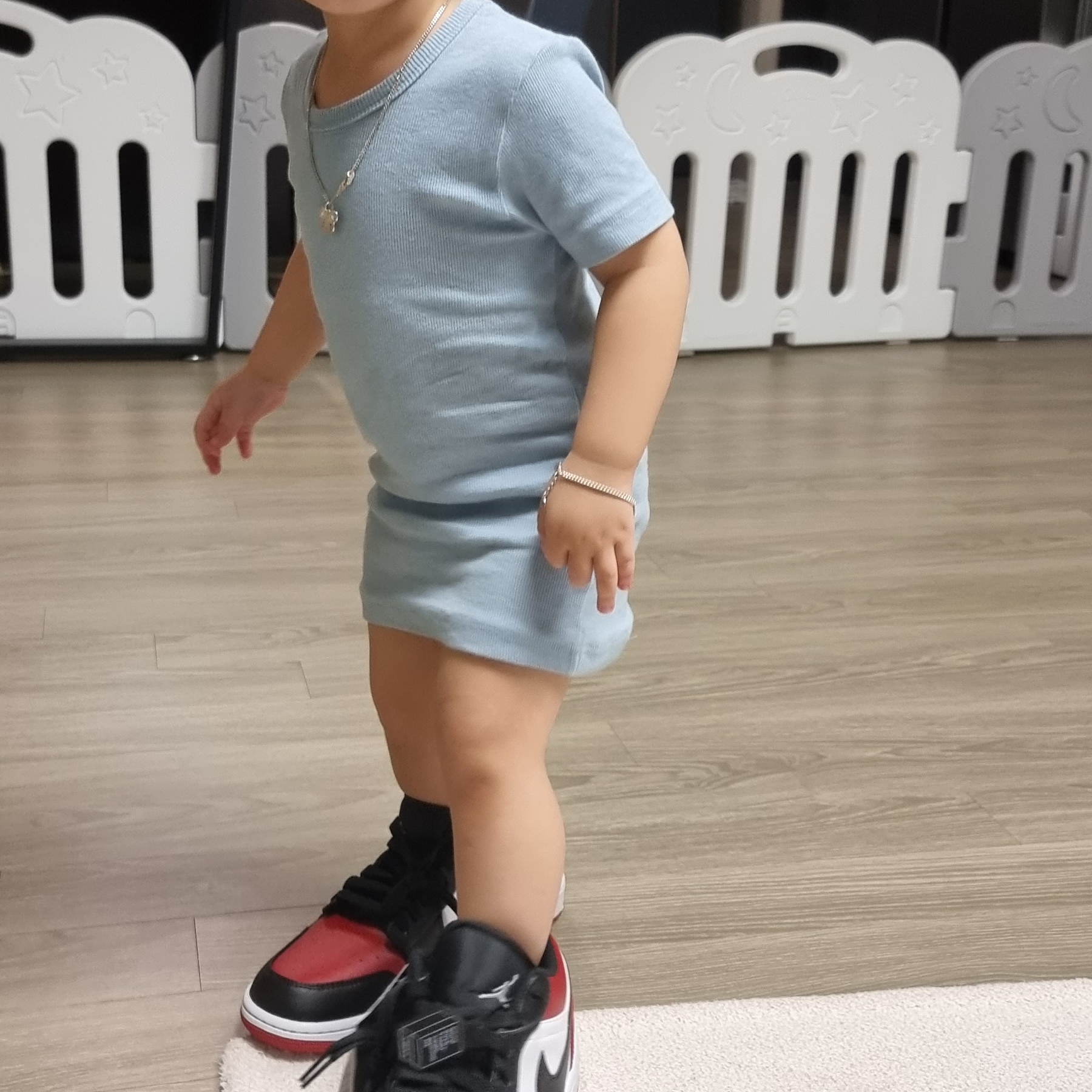 Jordan 1 Low Bred Toe 착용 스타일